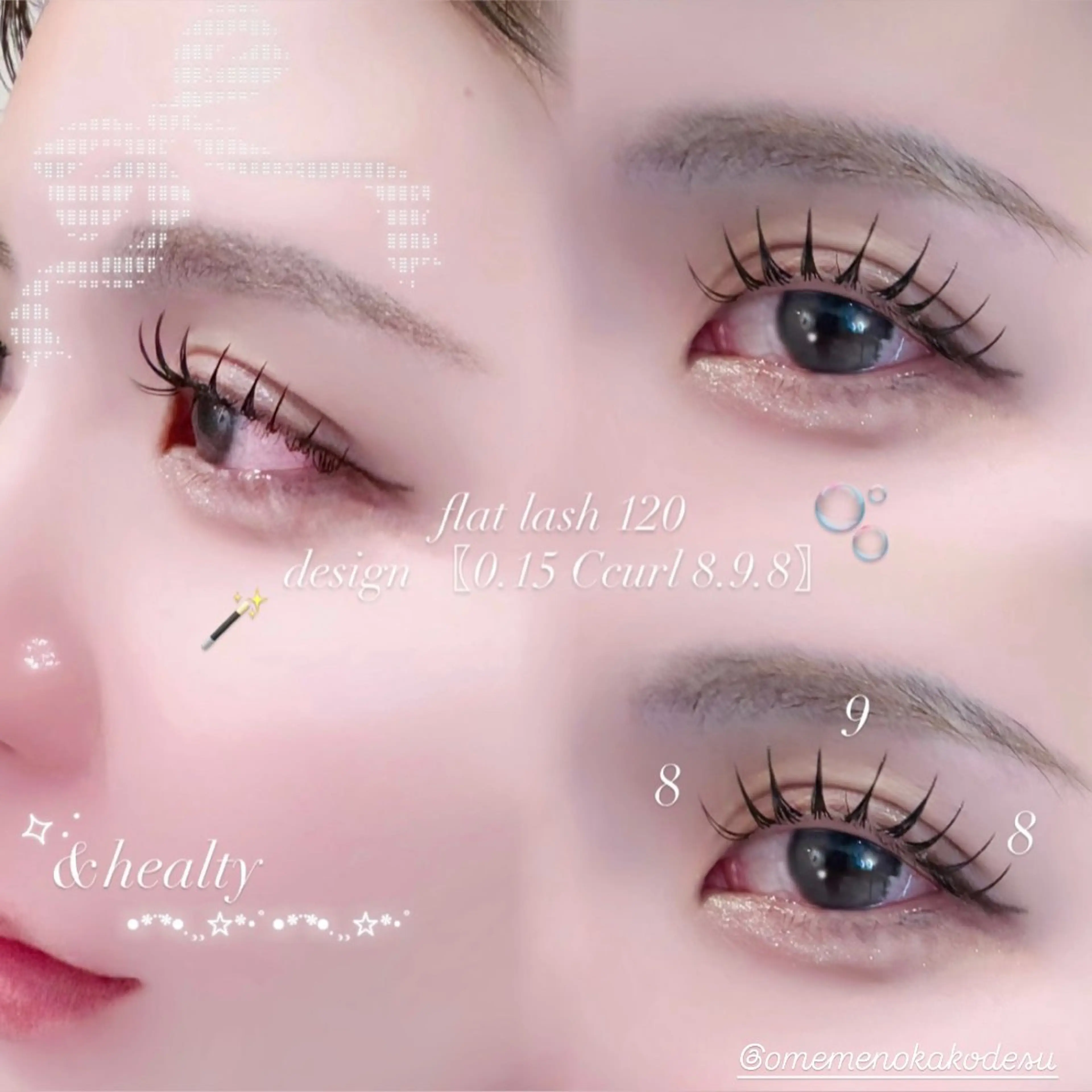 🌹minimo特別価格🌹(オフ込)&Healthyフラットラッシュ120本✧¥8000⚠️補足説明必読の写真