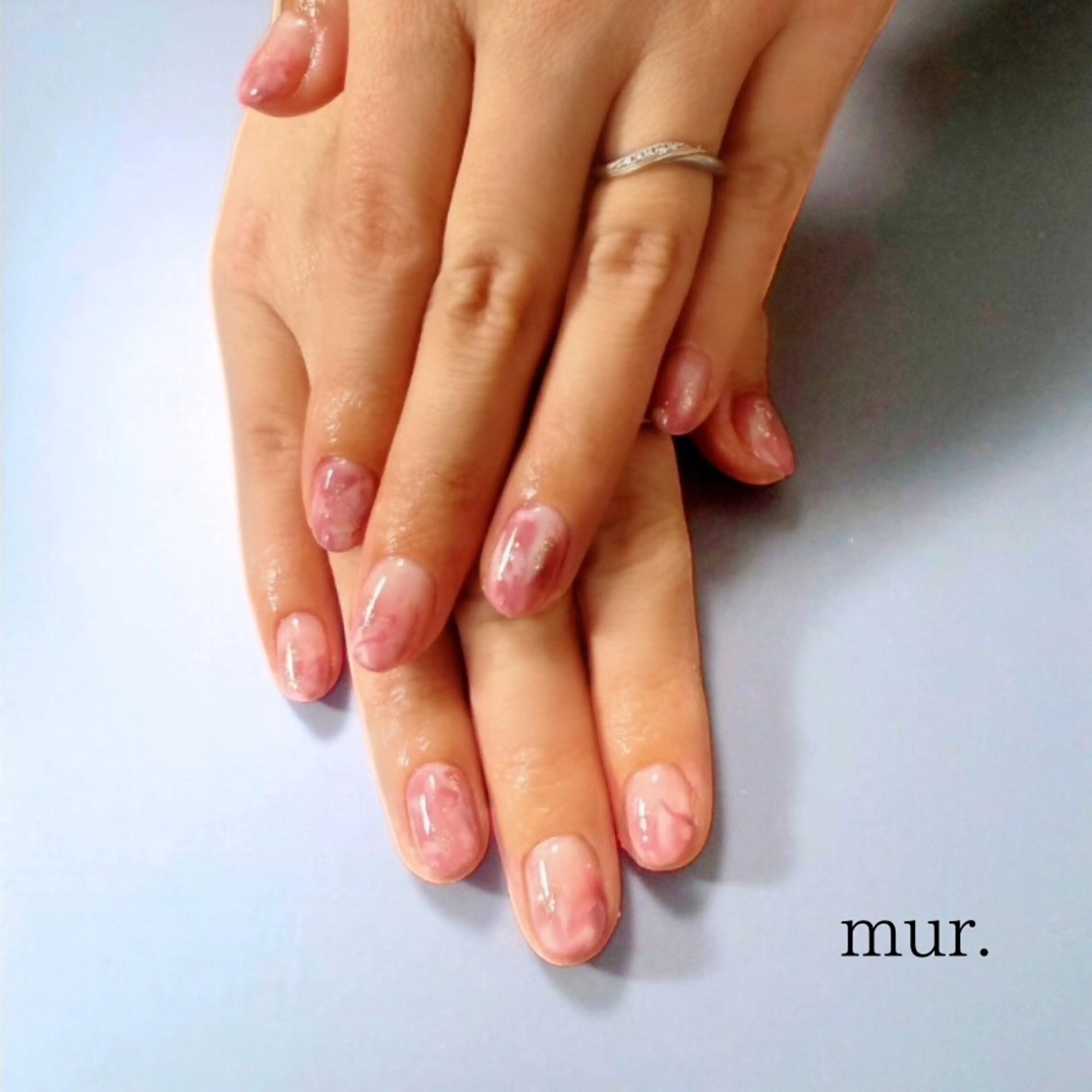 ネイル ニュアンスネイル ハンドネイル mur. harukaのネイルデザイン