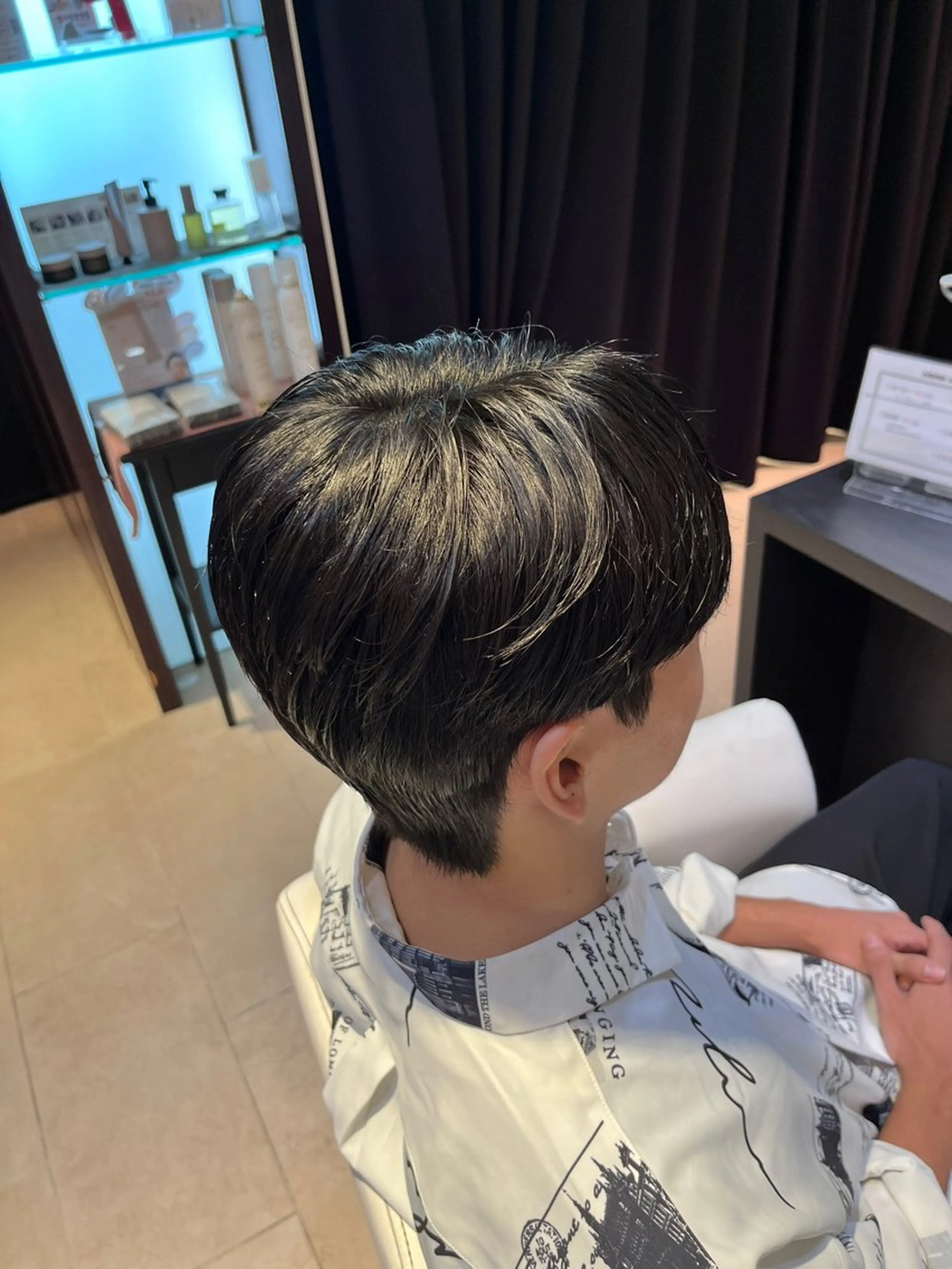 ショート パーマ メンズ ダウンパーマ メンズ韓国風 メンズパーマ 韓国風ヘア カット パーマ 韓国メンズヘア特化 ‪☆KOKIのヘアスタイル