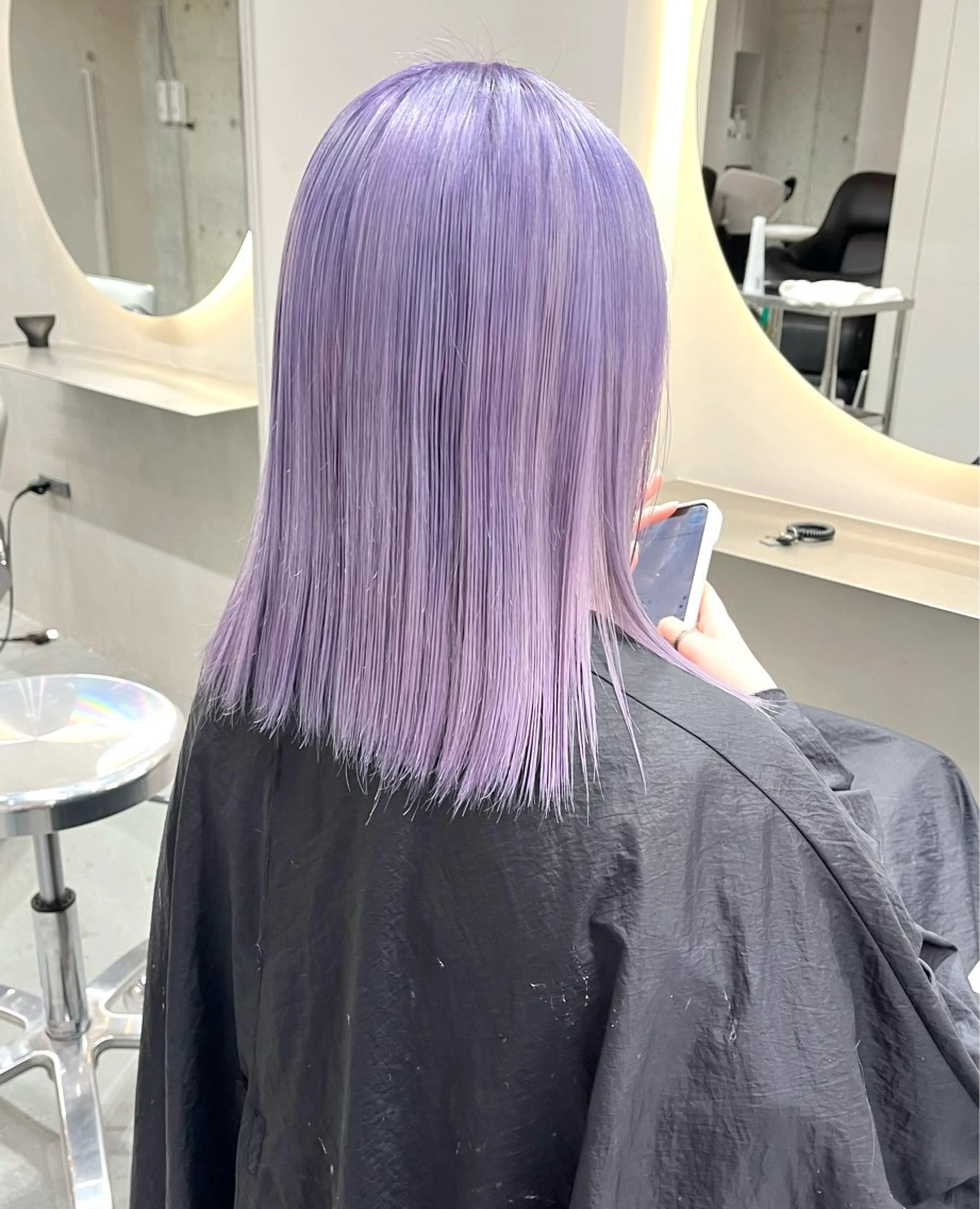 カラー ブリーチ 艶ブリーチ/表参道 ハイトーン /実乃梨のヘアスタイル