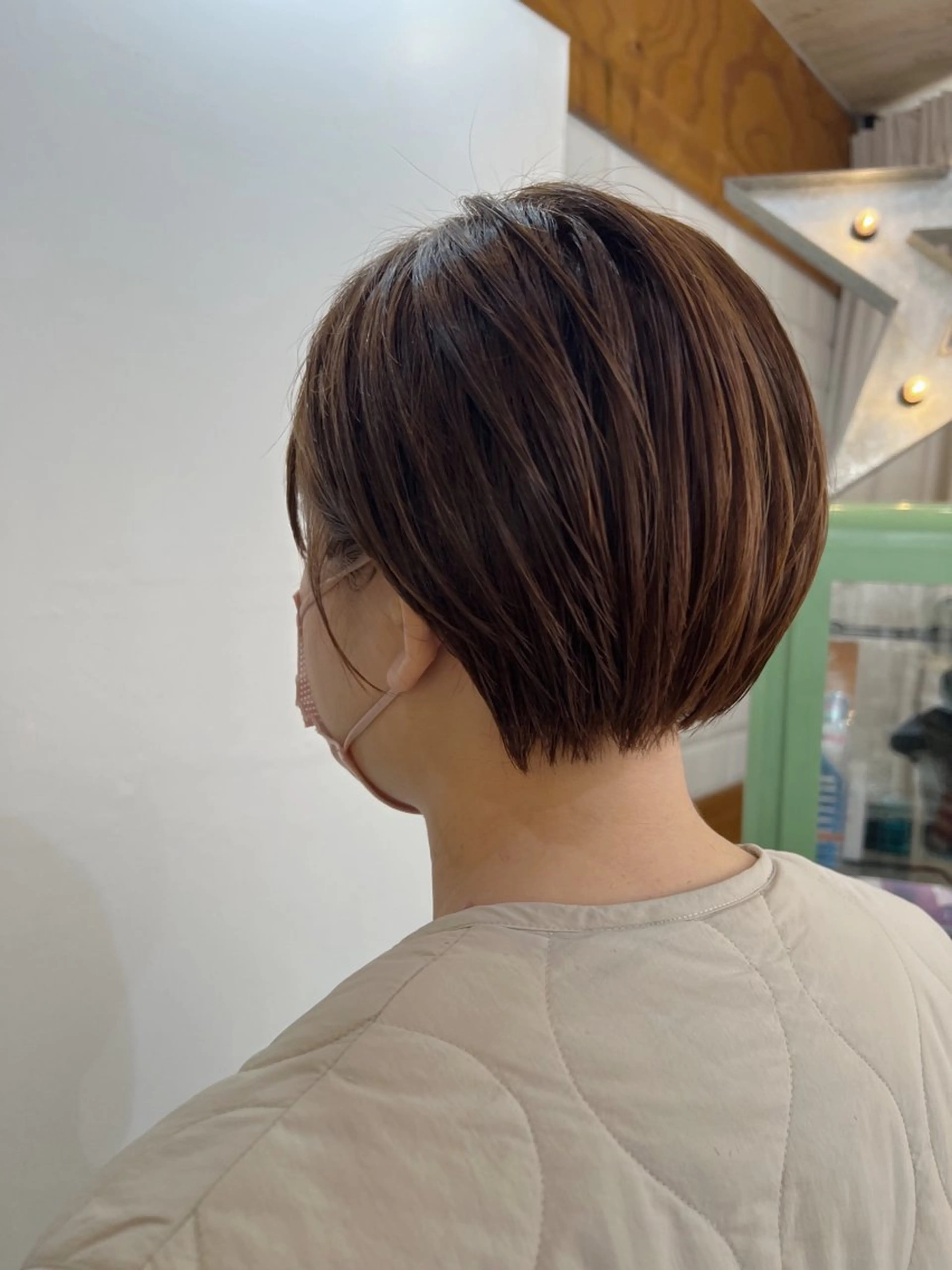 ショート カラー ショートヘア KANA/ボブ/ インナーカラー/艶髪のヘアスタイル