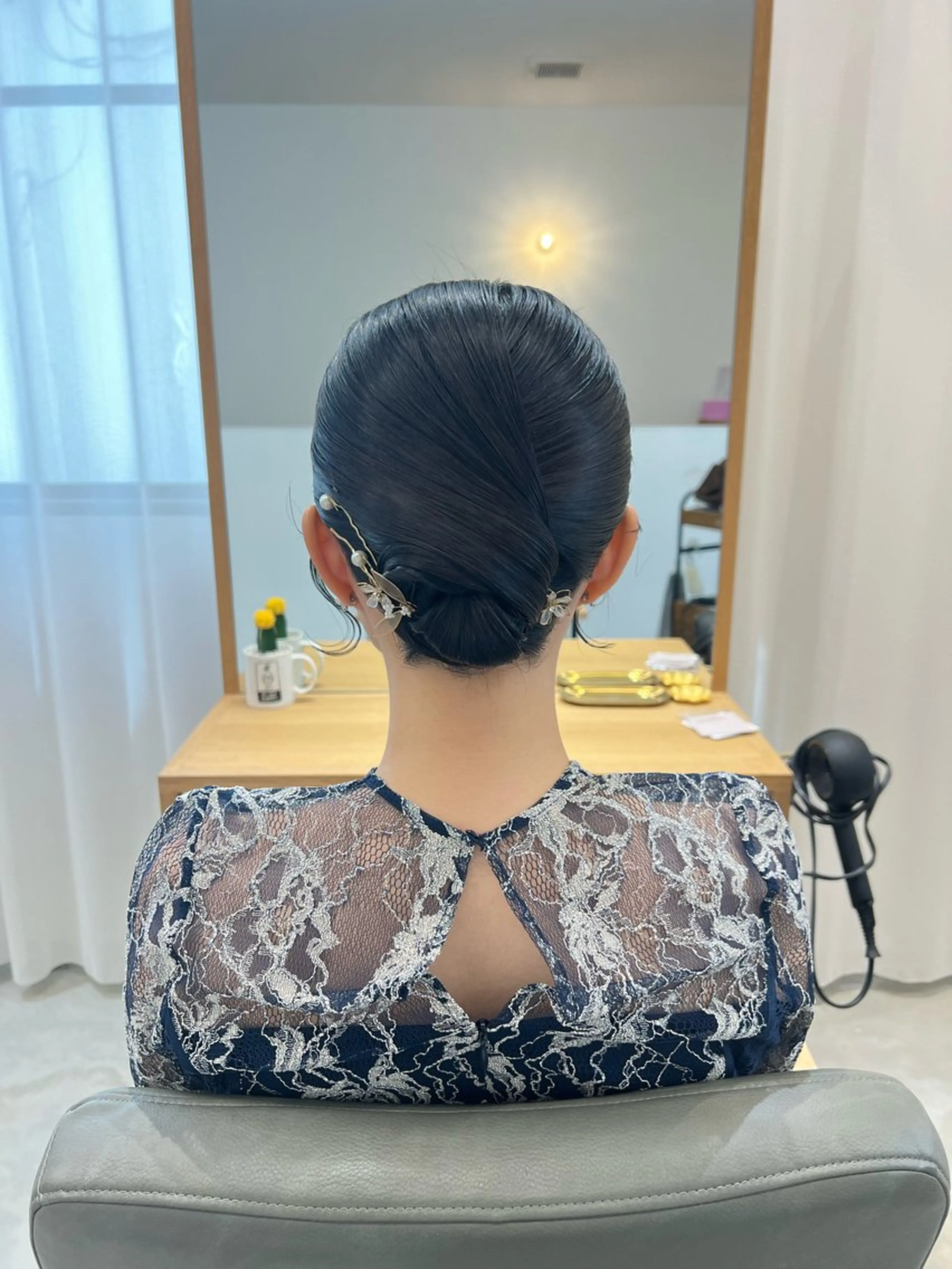 ミディアム yu koのヘアスタイル