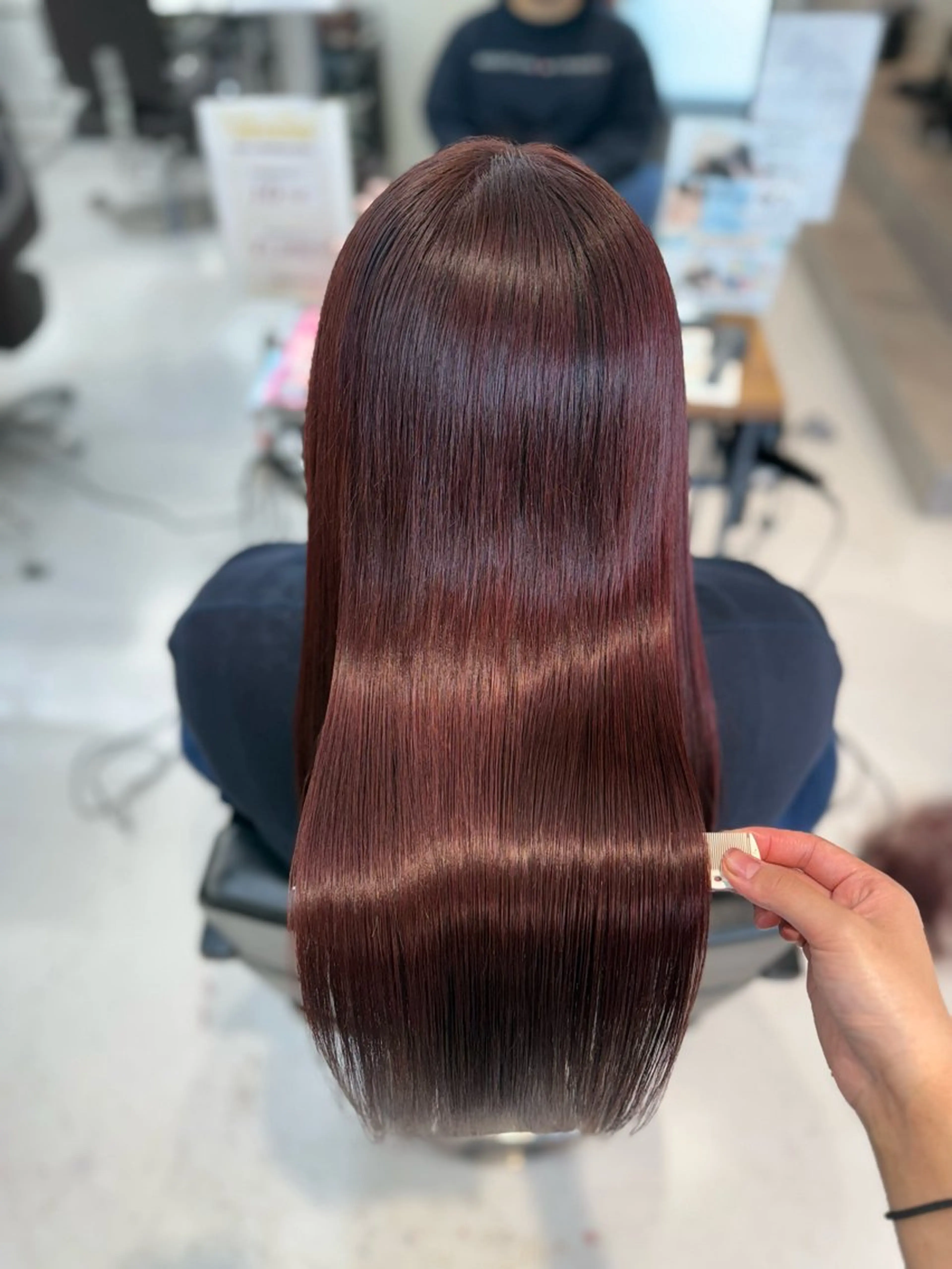 ロング 山崎結菜 髪質改善💎のヘアスタイル