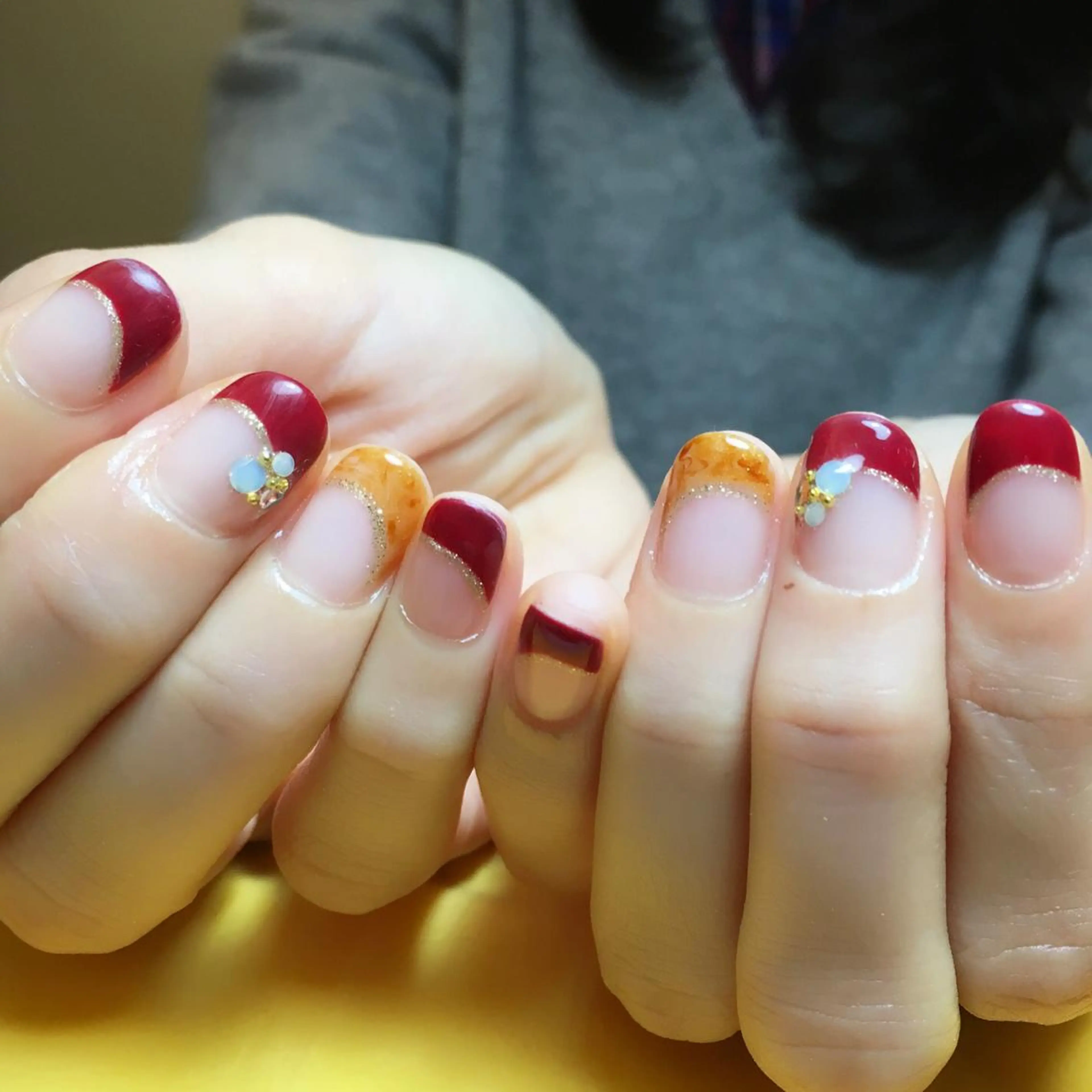 ネイル フレンチネイル Nail salon viewt55☺︎のネイルデザイン