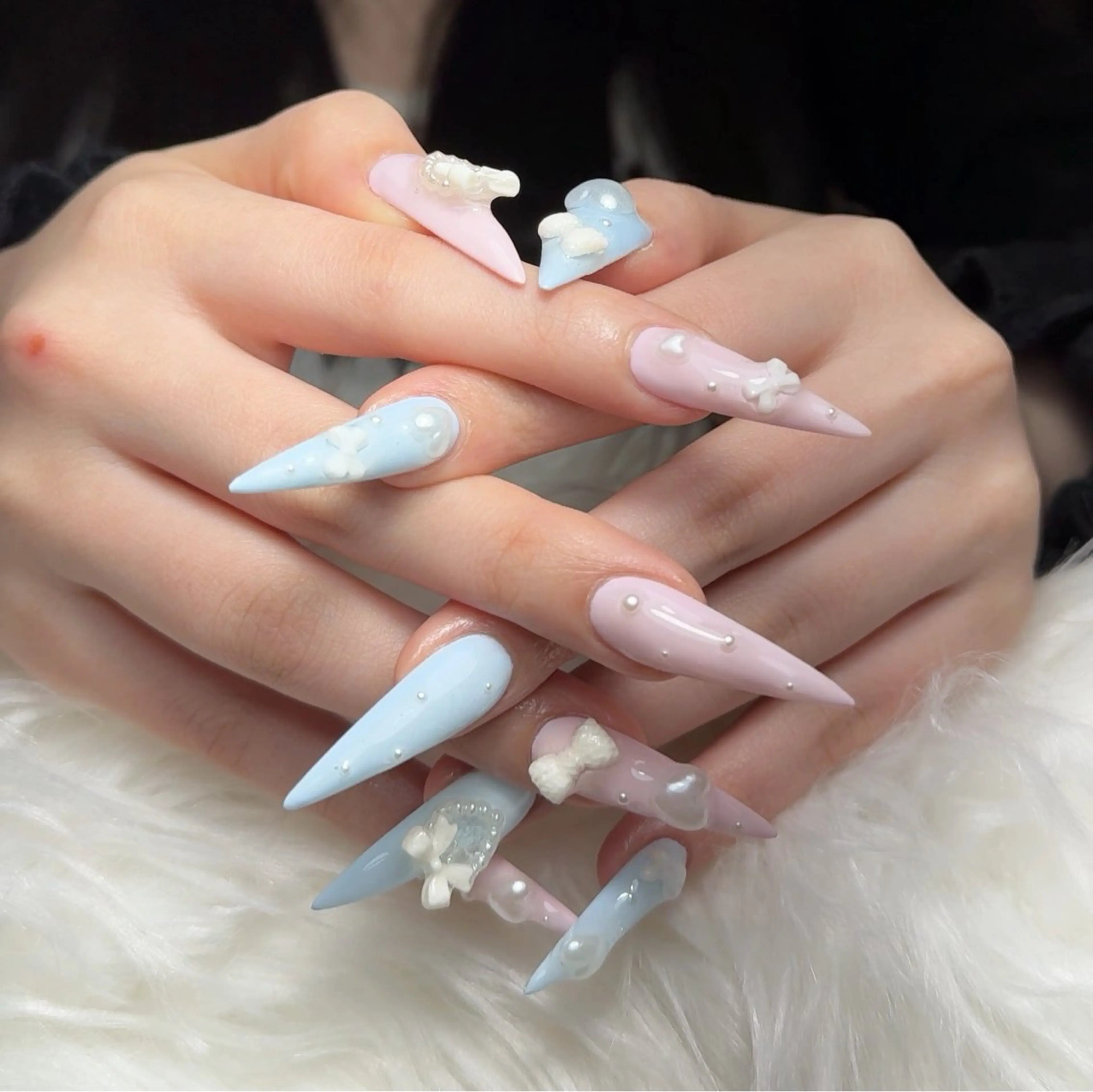 ネイル 韓国ネイル 持ち込み ニュアンスネイル ワンホンネイル ハンドネイル Mio Nailのネイルデザイン