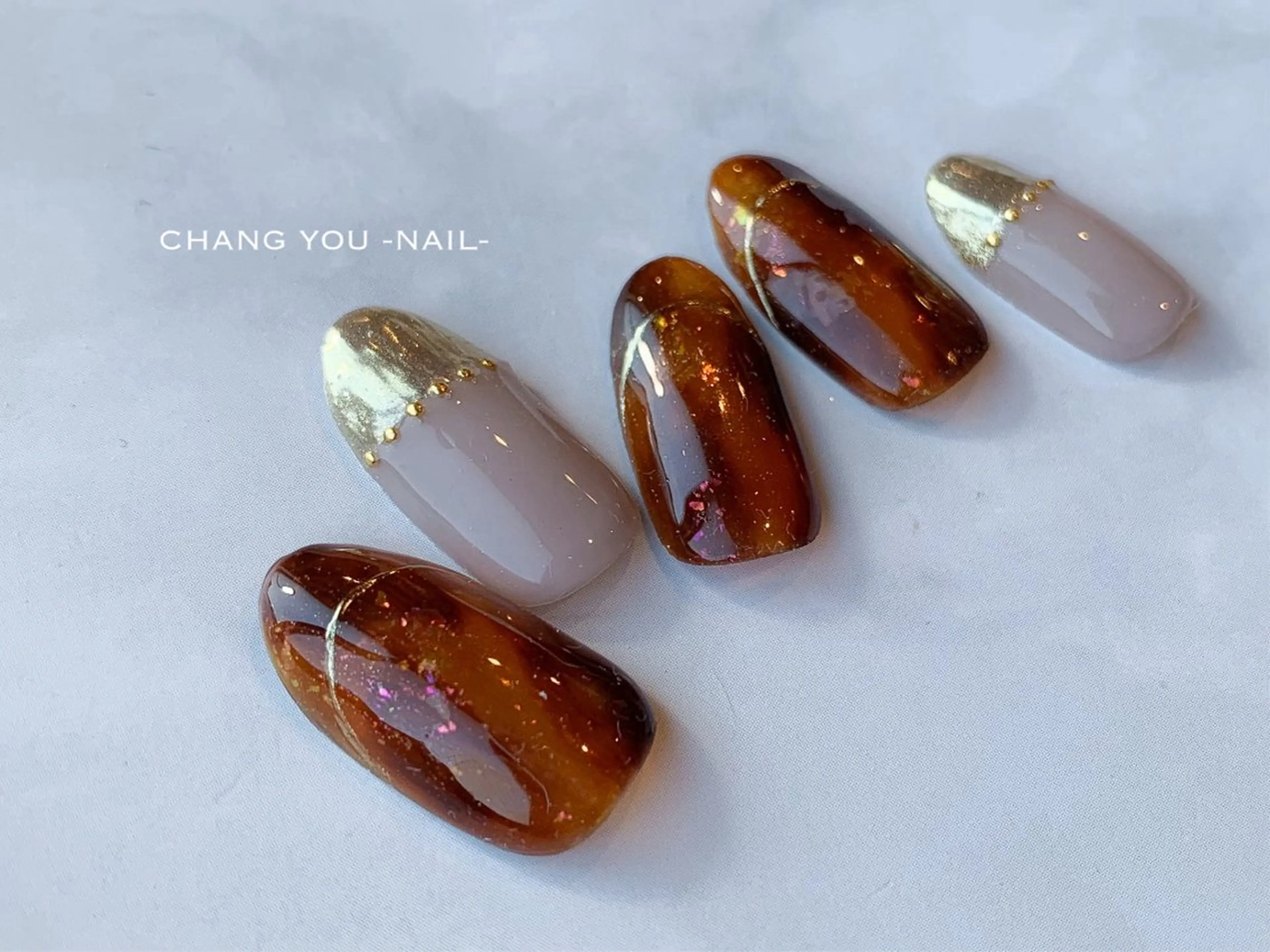 ネイル ハンドネイル Maison noyerのネイルデザイン