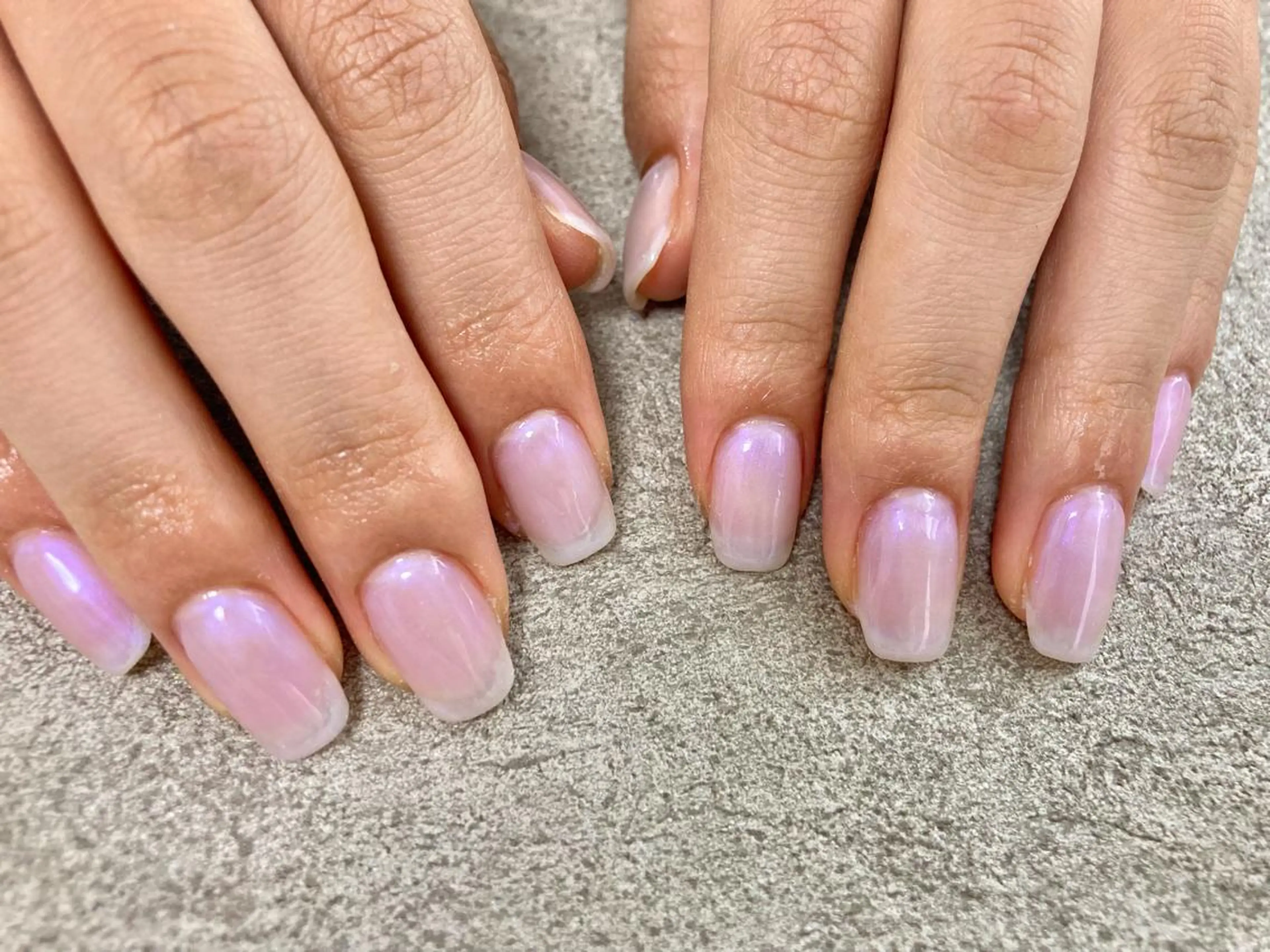 ネイル ワンカラーネイル ハンドネイル mogunail &blowのネイルデザイン