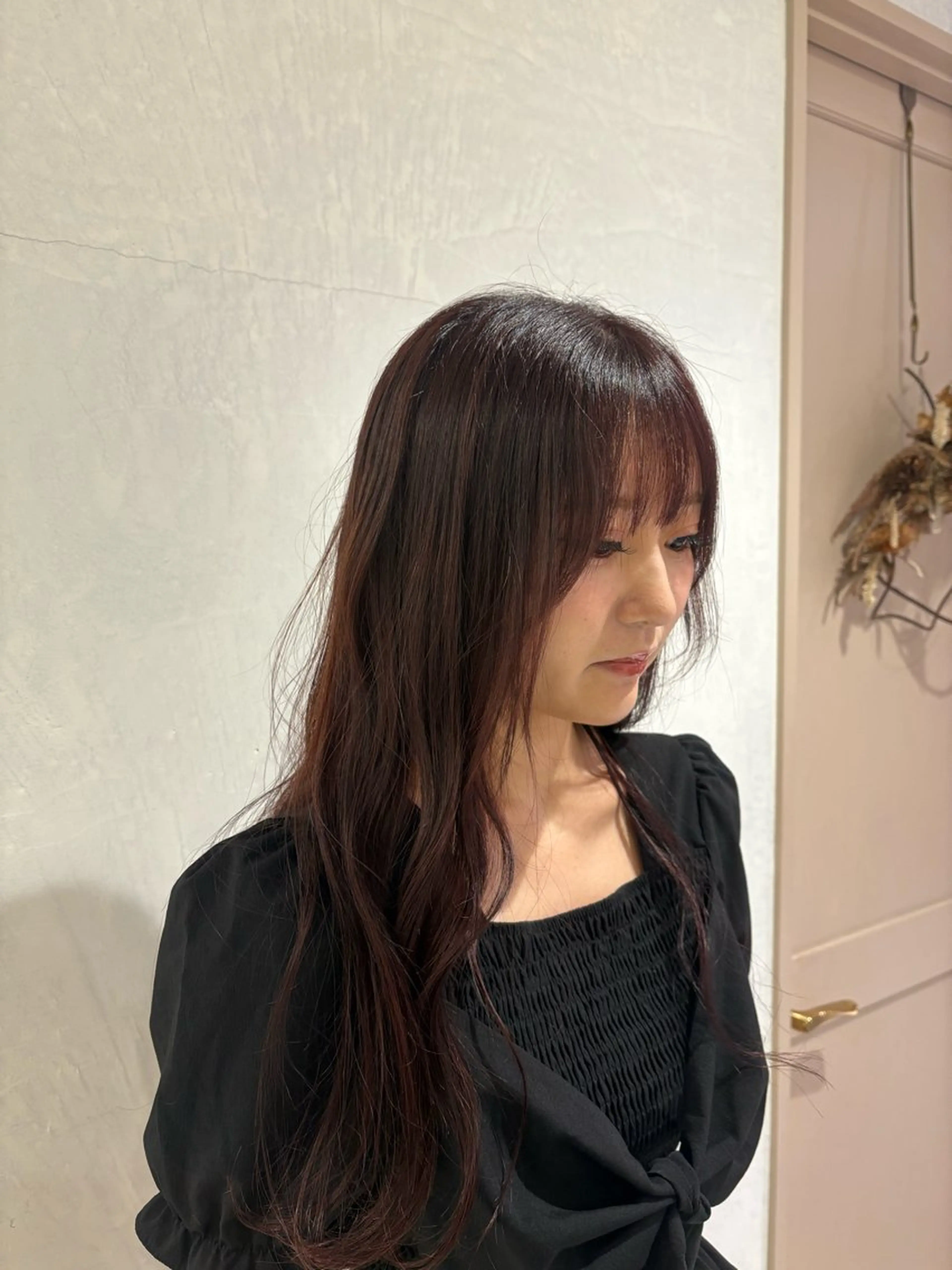 ロング cyez manaのヘアスタイル