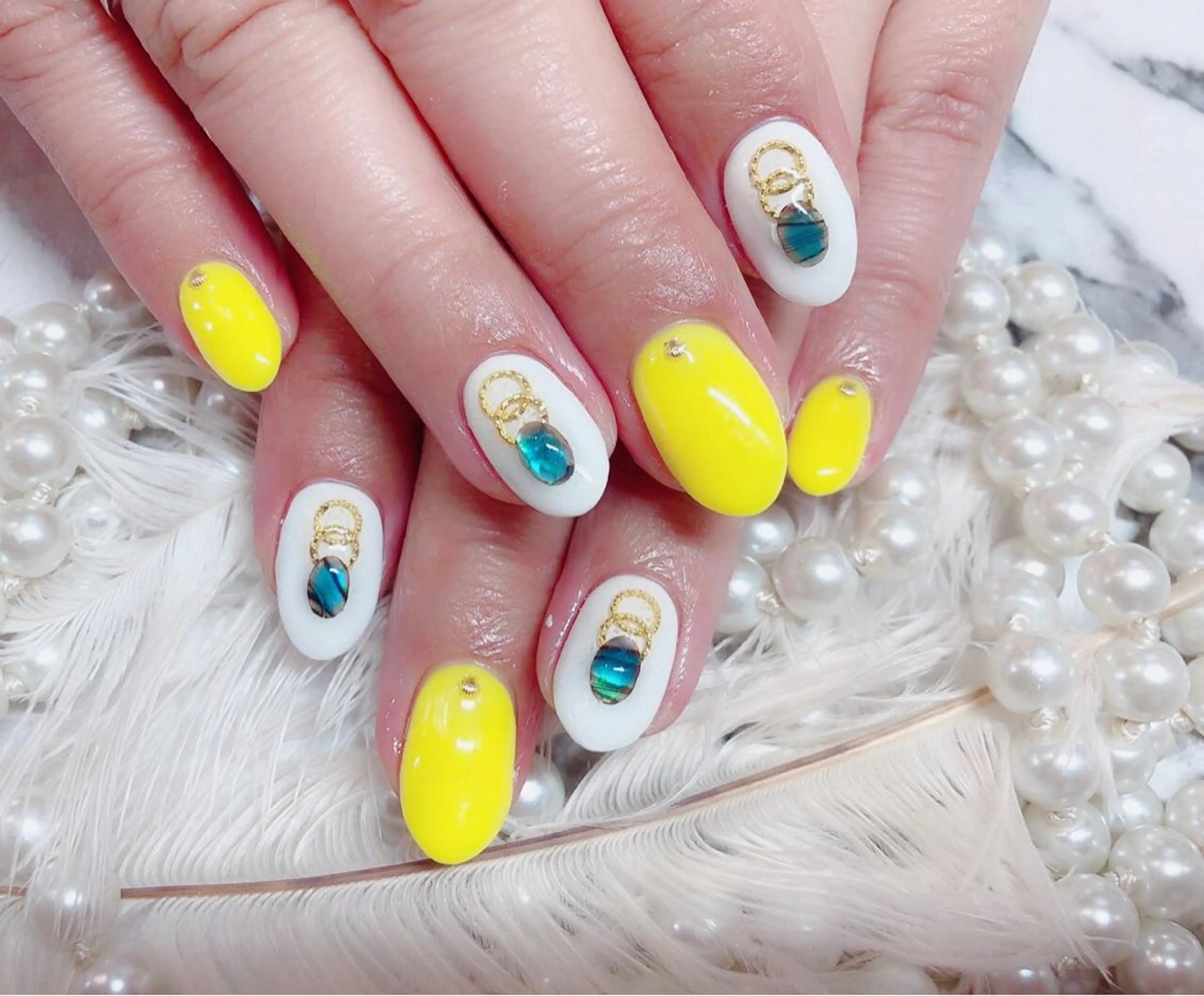 ネイル マジック ミラーのネイルデザイン