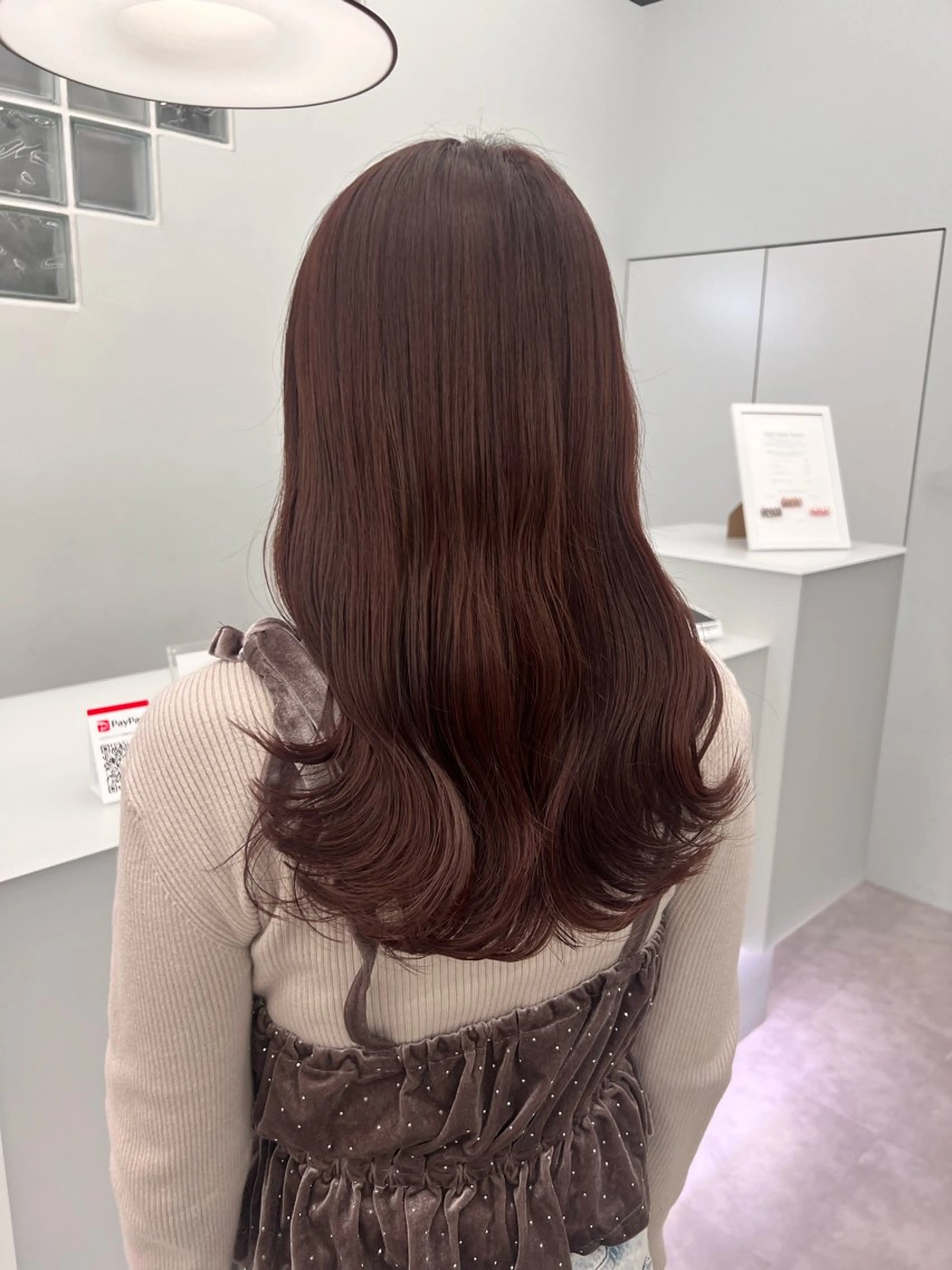 セミロング カット ヘアカラー トリートメント 名駅🦢大人艶カラー 🪽カミヤアカネのヘアスタイル