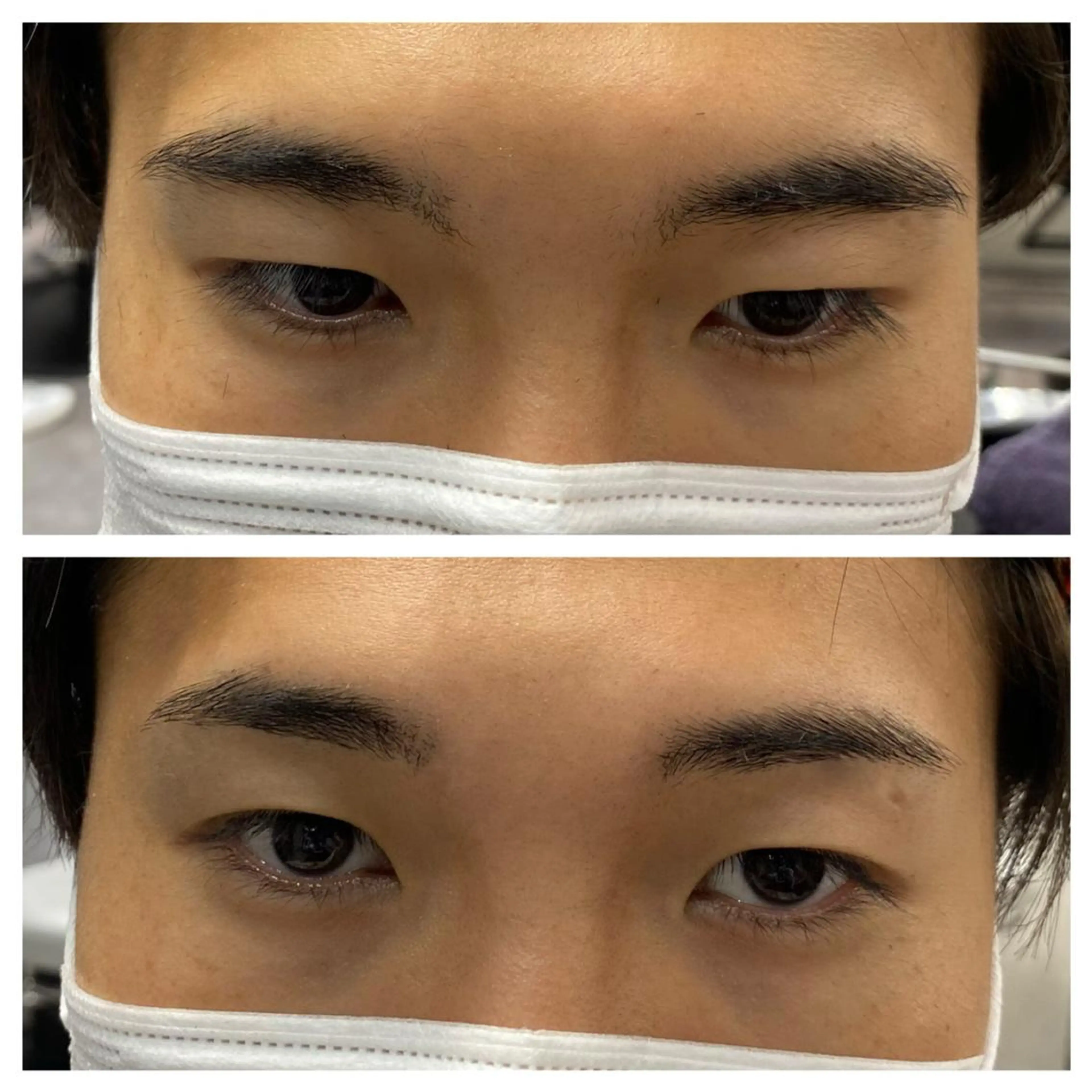 ショート メンズ アイブロウ 眉カット カット ヘッドスパ ヘアセット 半個室メンズ カット🥕羽鳥淳妃のヘアスタイル