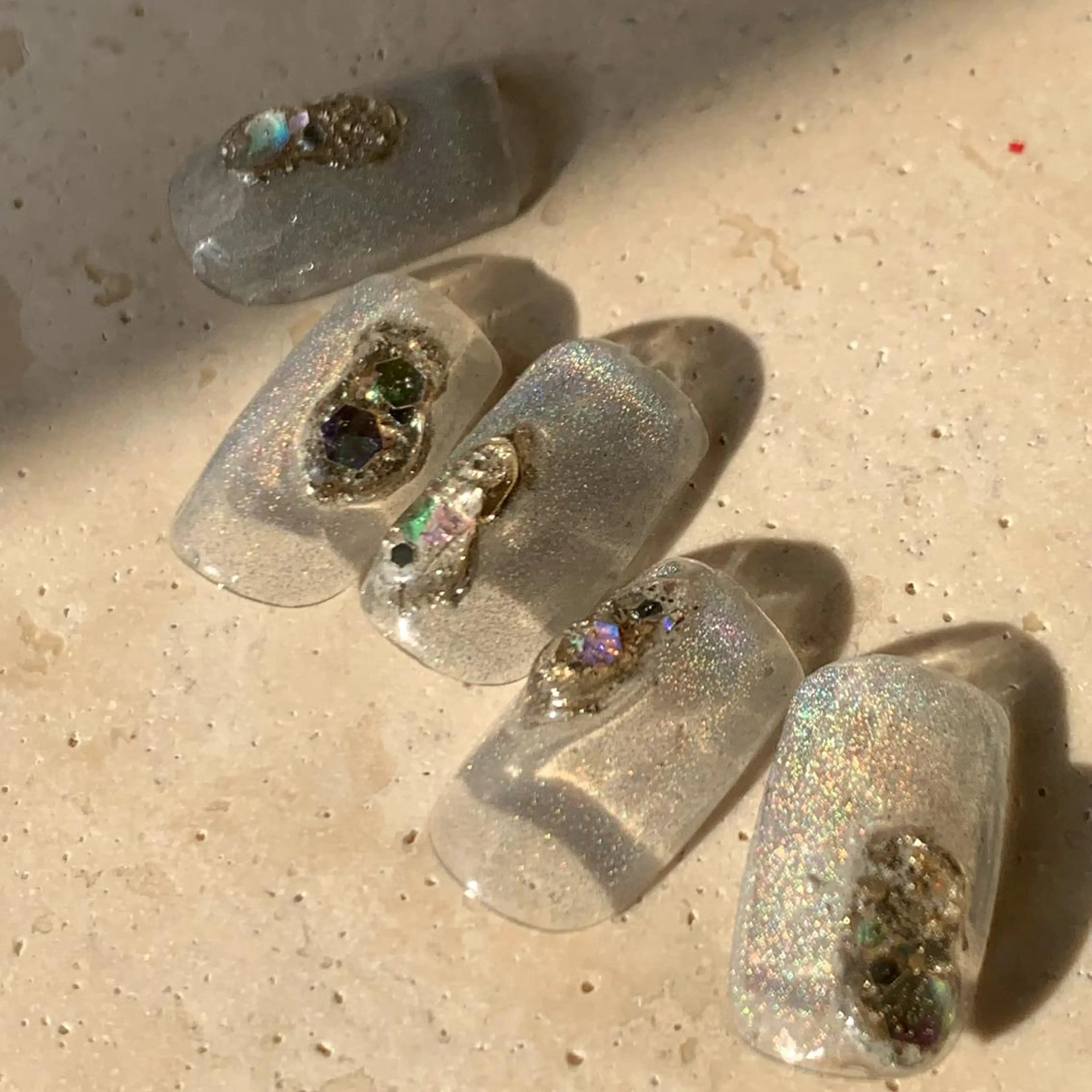 ネイル オーロラネイル マグネットネイル T Kのネイルデザイン