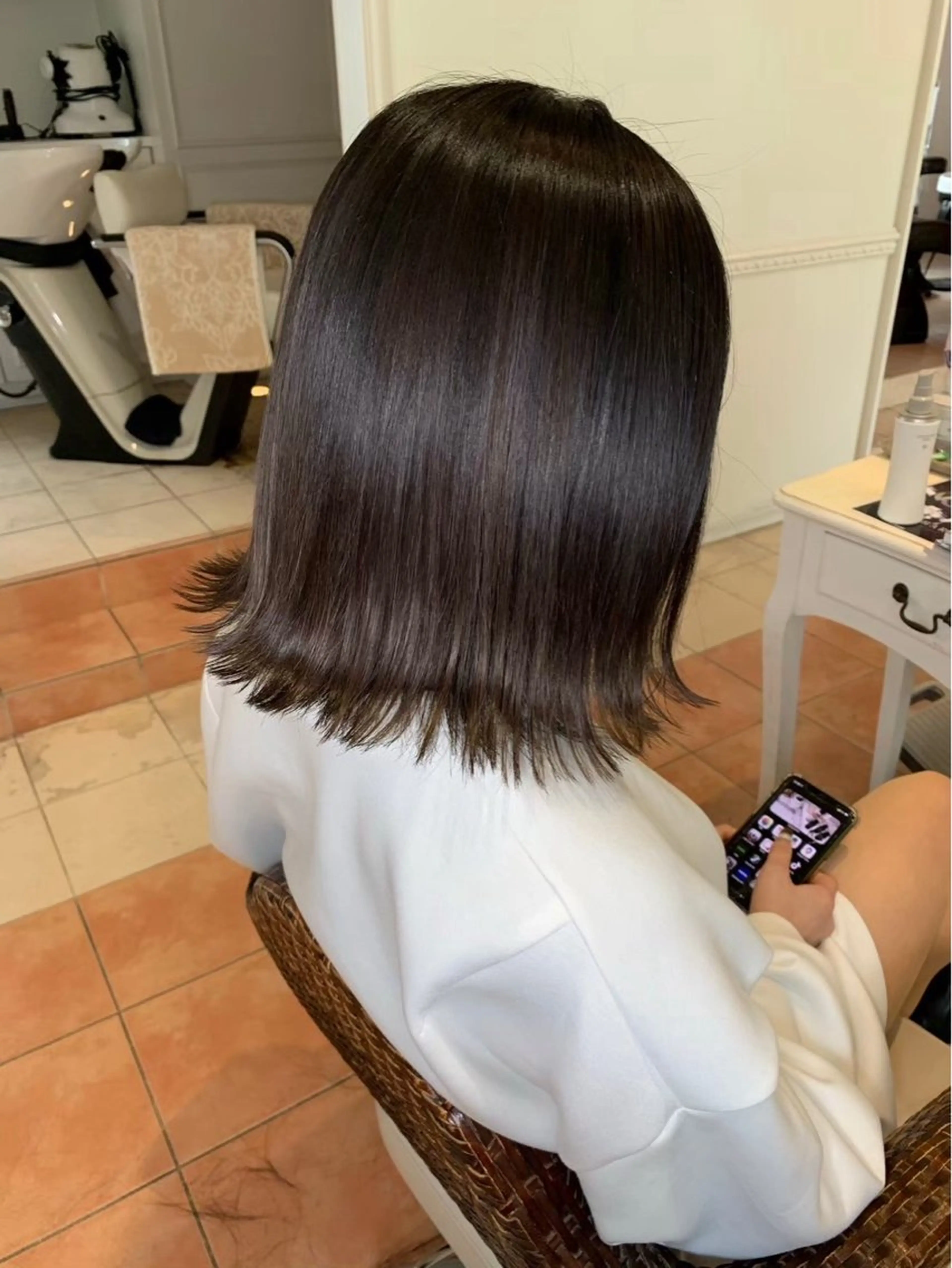 ショート ヘアカラー LOVEST 優月のヘアスタイル