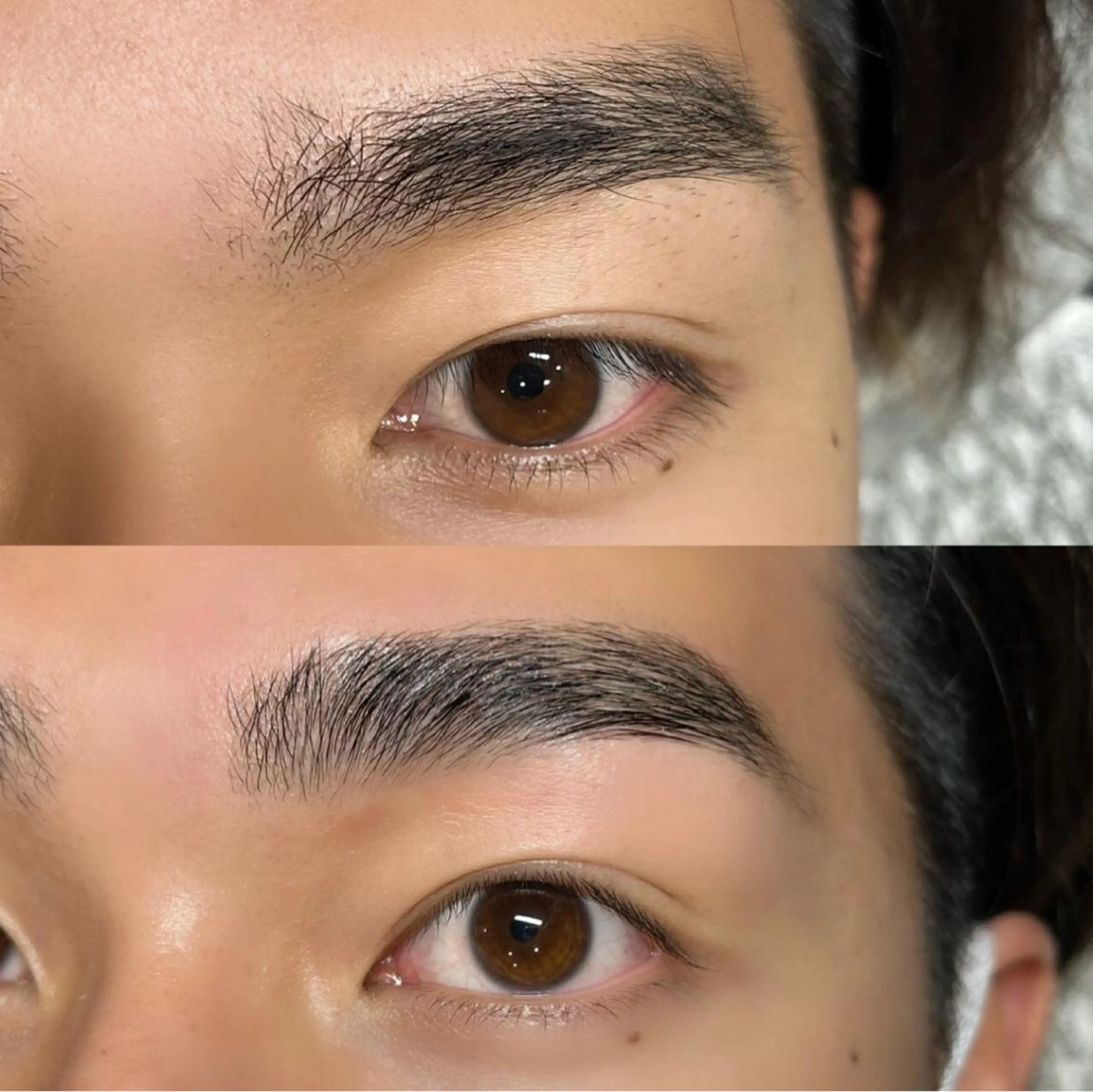 パーマ メンズ アイブロウ Ｌ． エルドットのマツエク・マツパデザイン