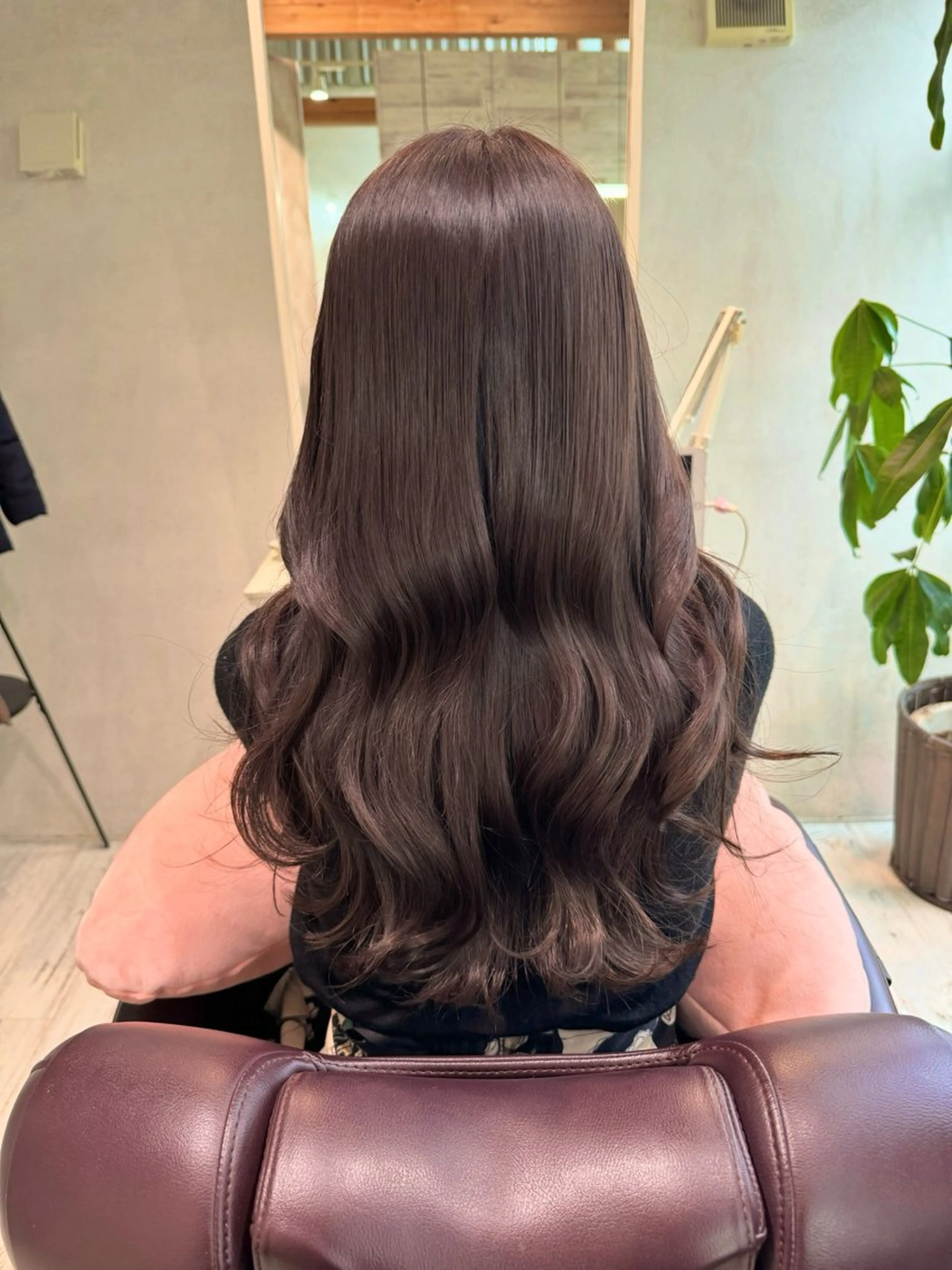 カット+透明感カラー+質感向上トリートメントの写真