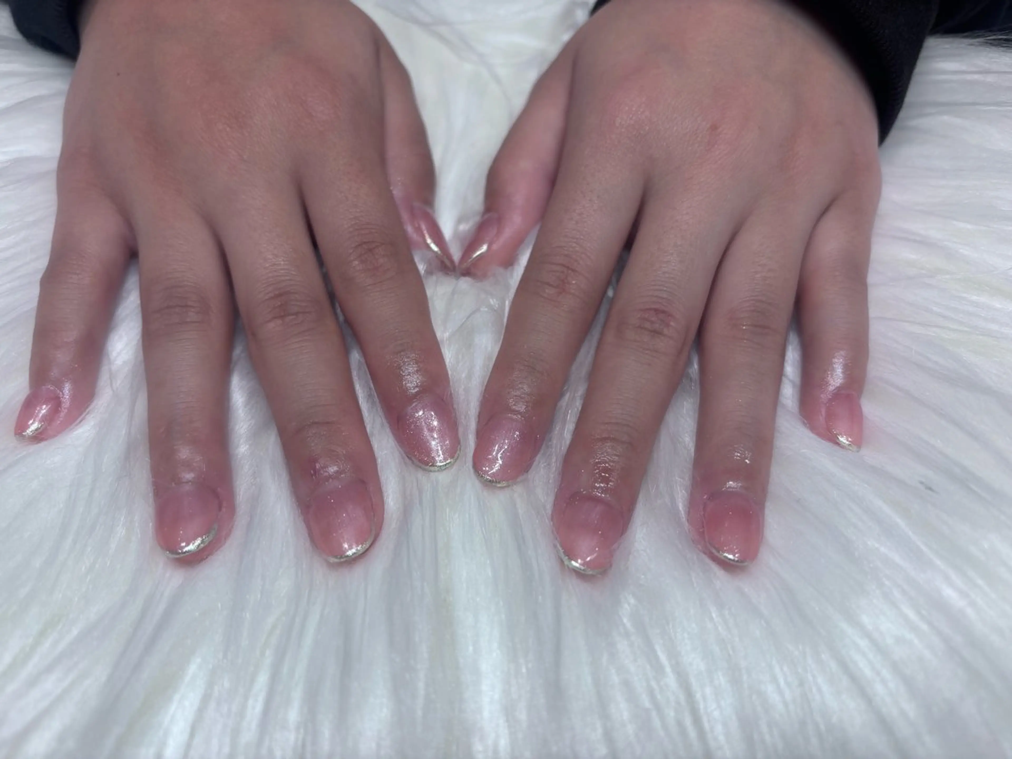 ネイル 長さ出し フレンチネイル ハンドネイル CECIL beauty labo所属・田中 梨奈のネイルデザイン