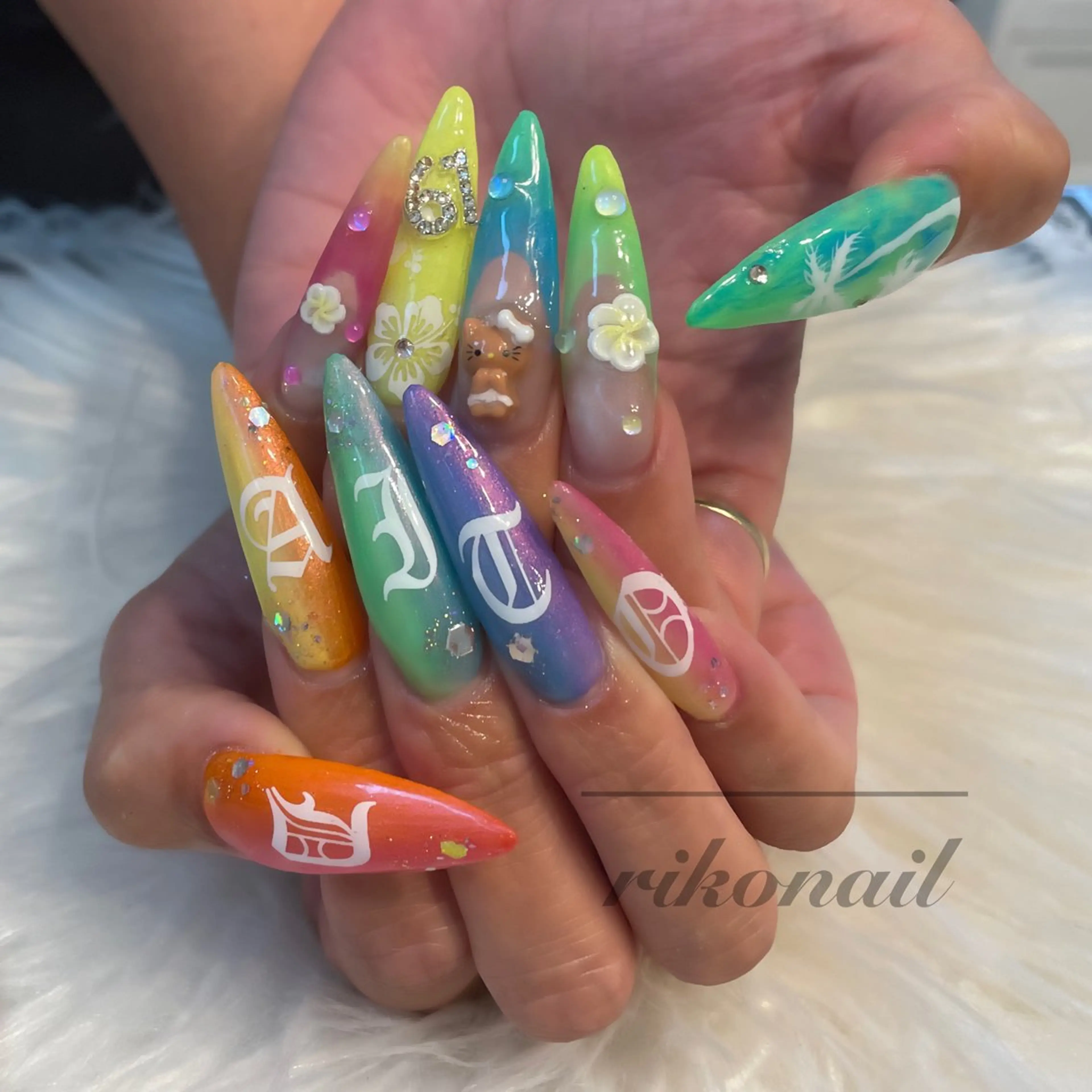 ネイル ハンドネイル riko nailのネイルデザイン