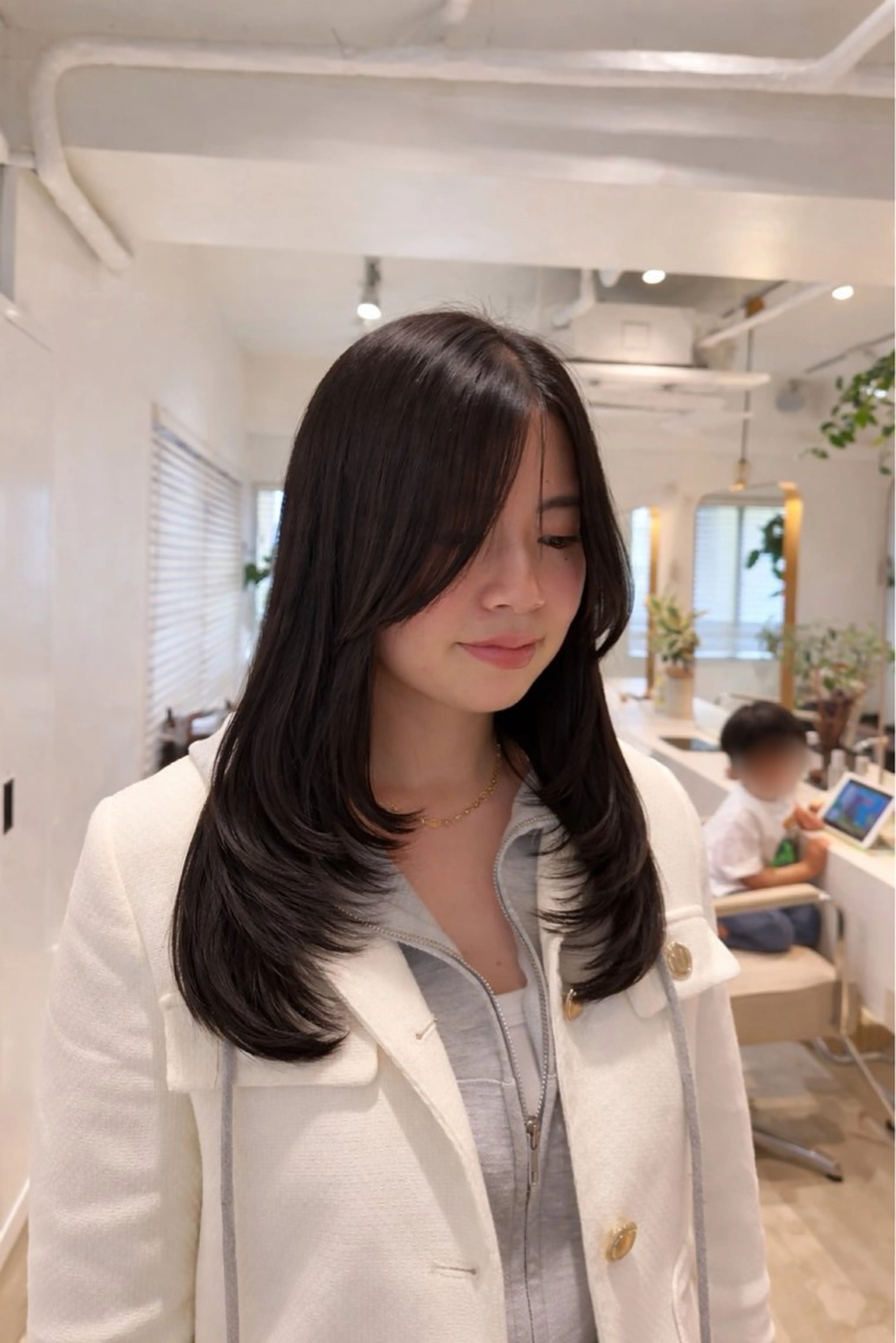 ロング カット トリートメント BRIGHT所属・🤍恵比寿/透明感/ 小顔カット🤍アズサのヘアスタイル