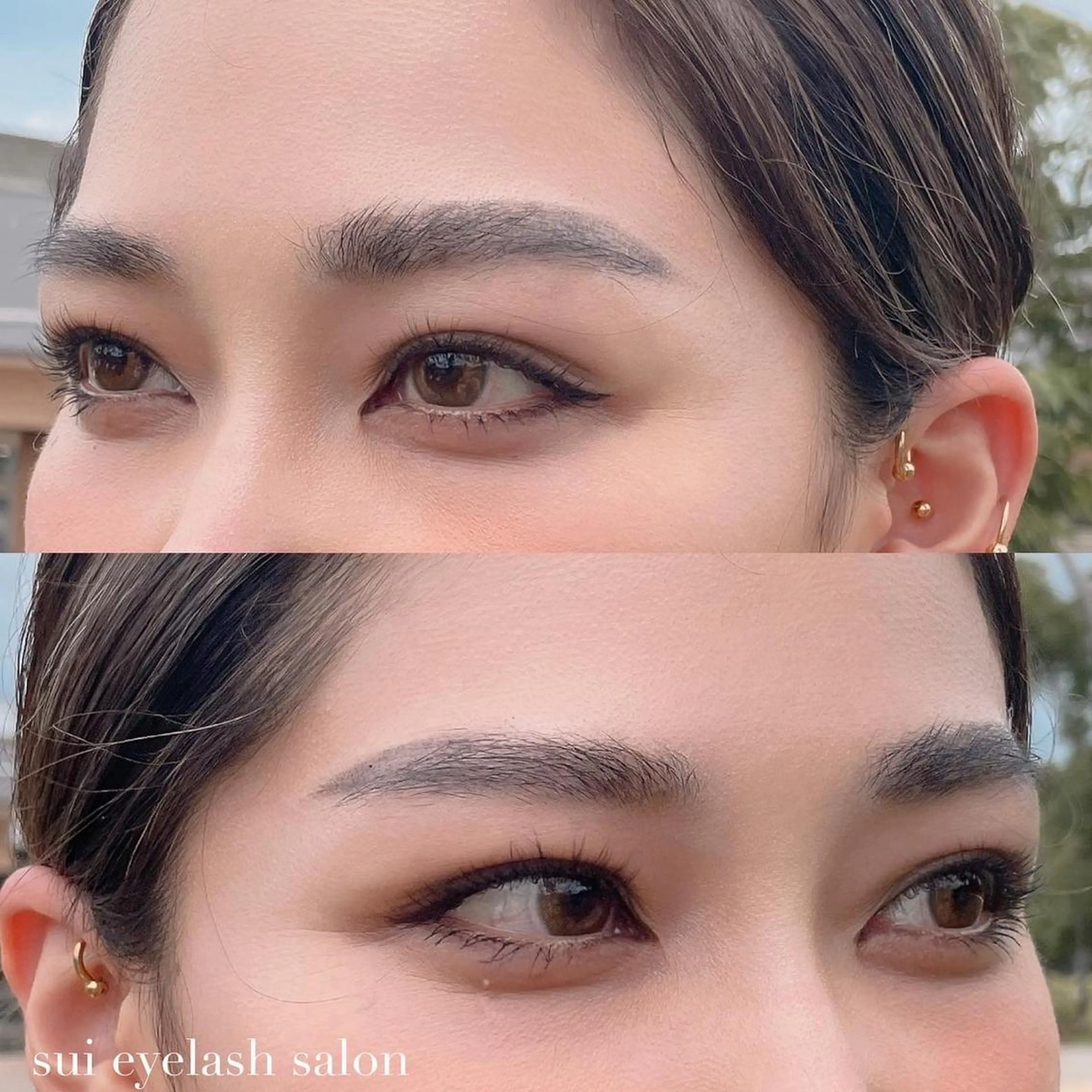 アイブロウ ハリウッドブロウリフト ワックス脱毛 眉カット その他(アイブロウ) Sui eyelash salon所属・Sui eyelashのマツエク・マツパデザイン