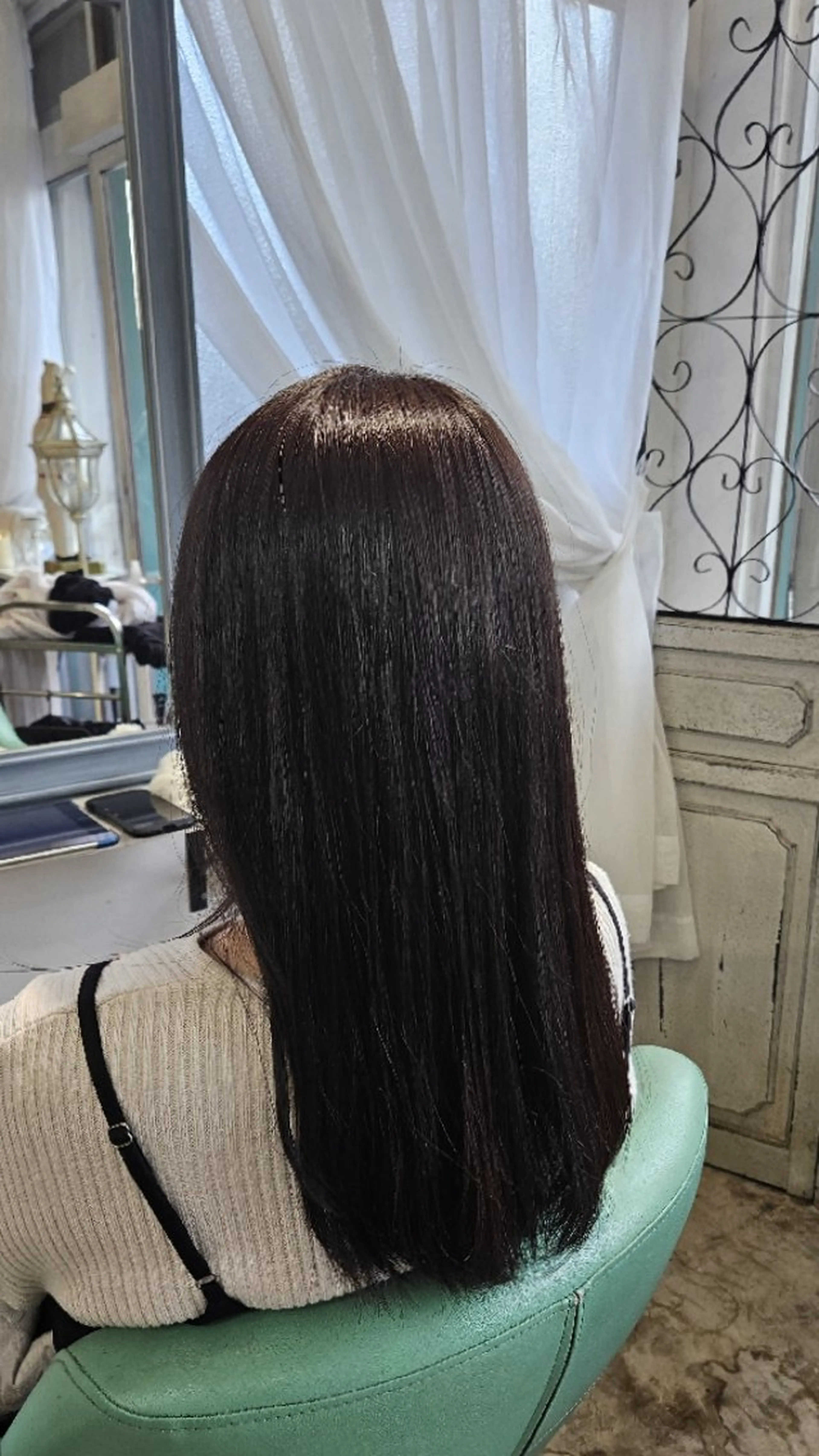 ロング ヘアカラー  熊野 タイソンのヘアスタイル
