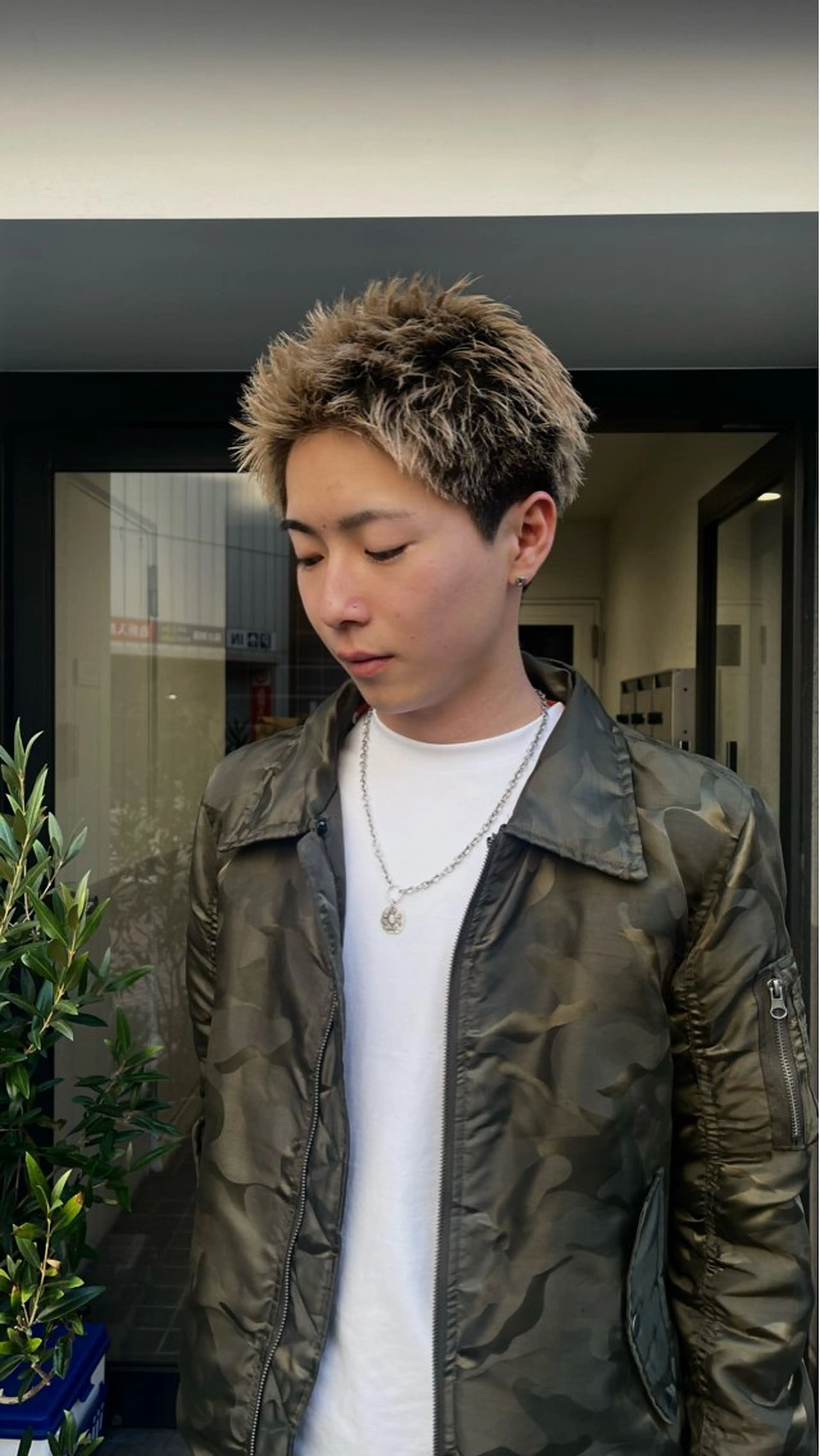 ショート カット HARUKI🏔️/ メンズ/透けブラウンのヘアスタイル