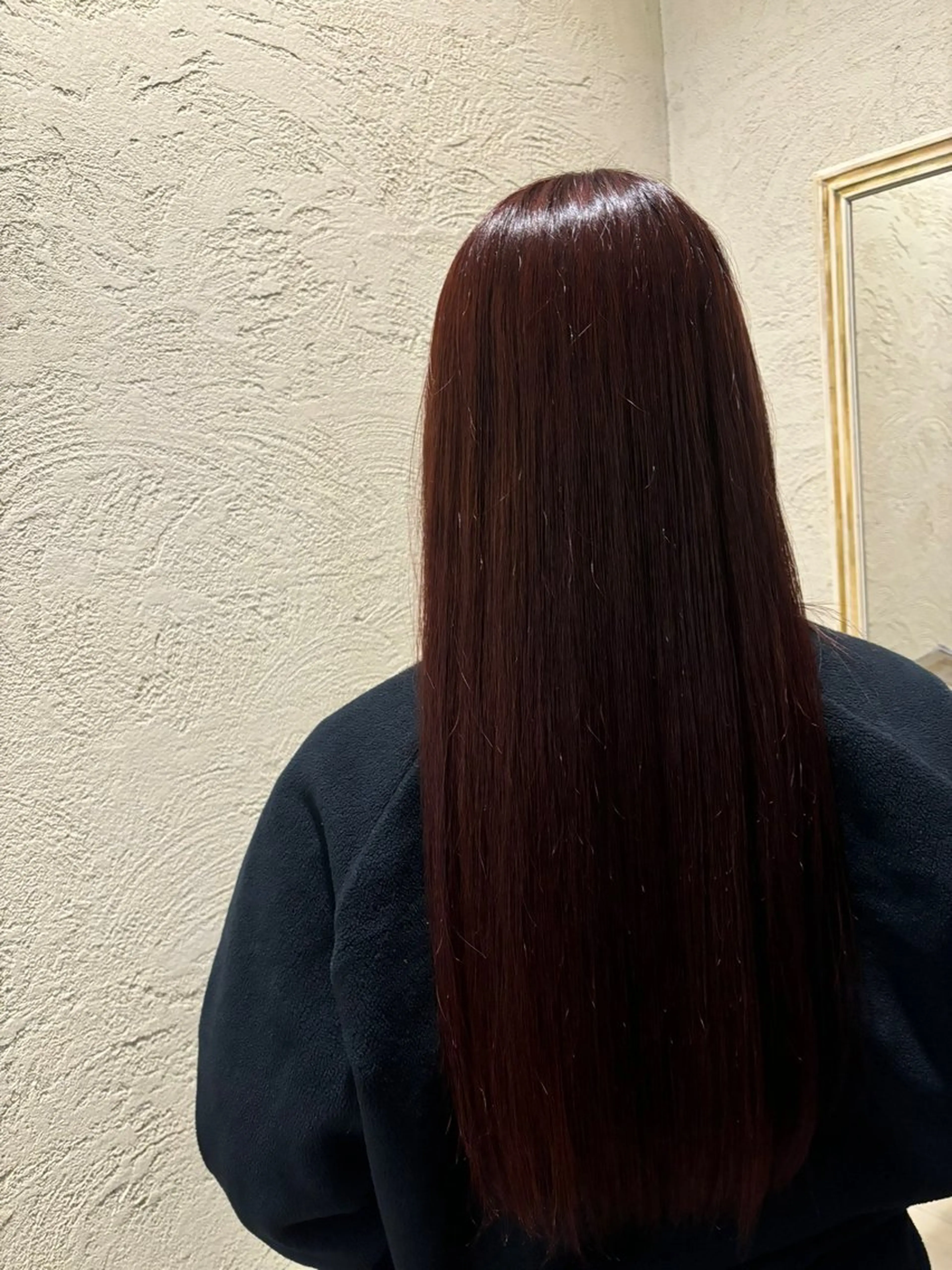 ロング ルプラボウ／艶カラー ／髪質改善／アサミのヘアスタイル