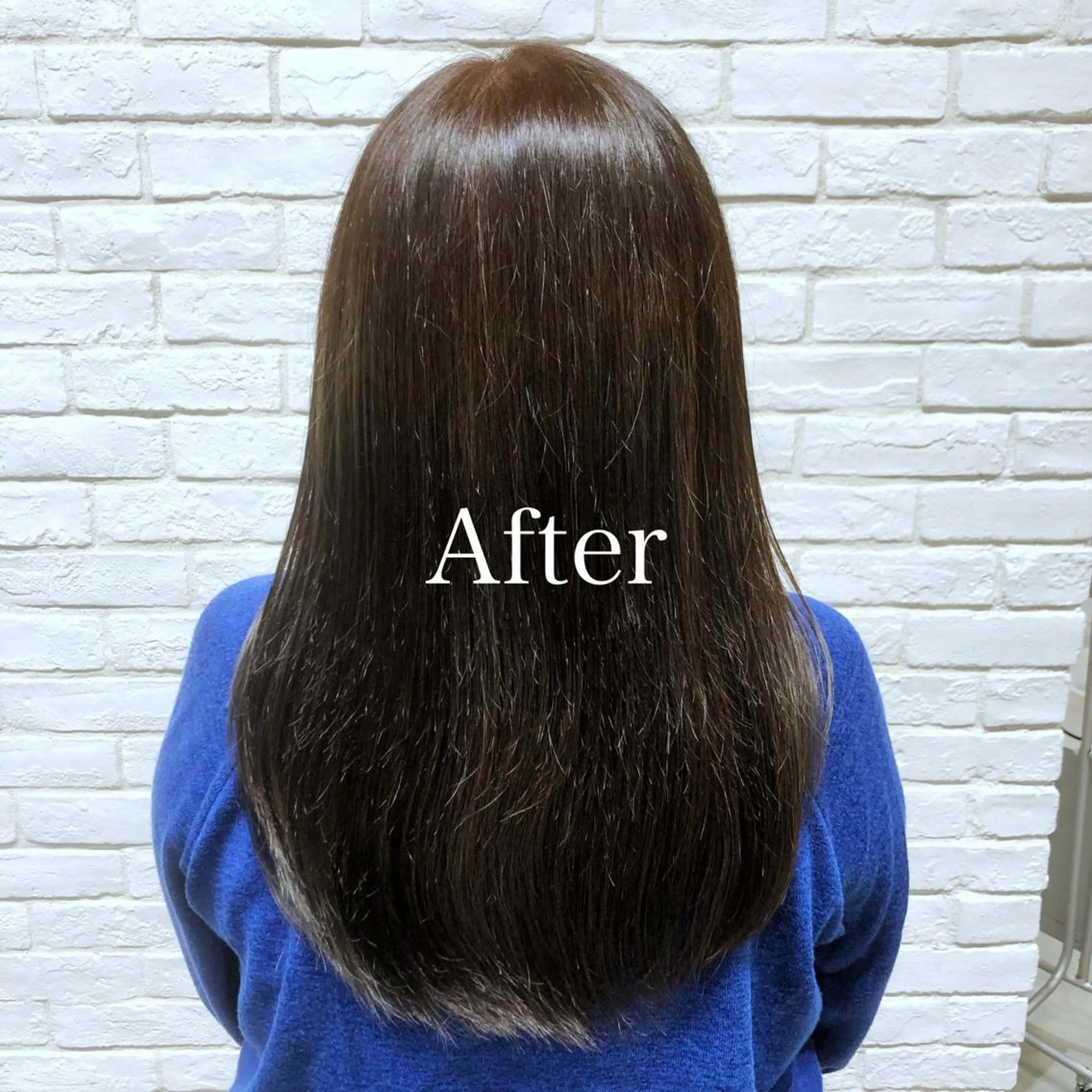 ロング カラー アッシュ オリーブアッシュ レディースヘア💫 加藤たいが🐯のヘアスタイル