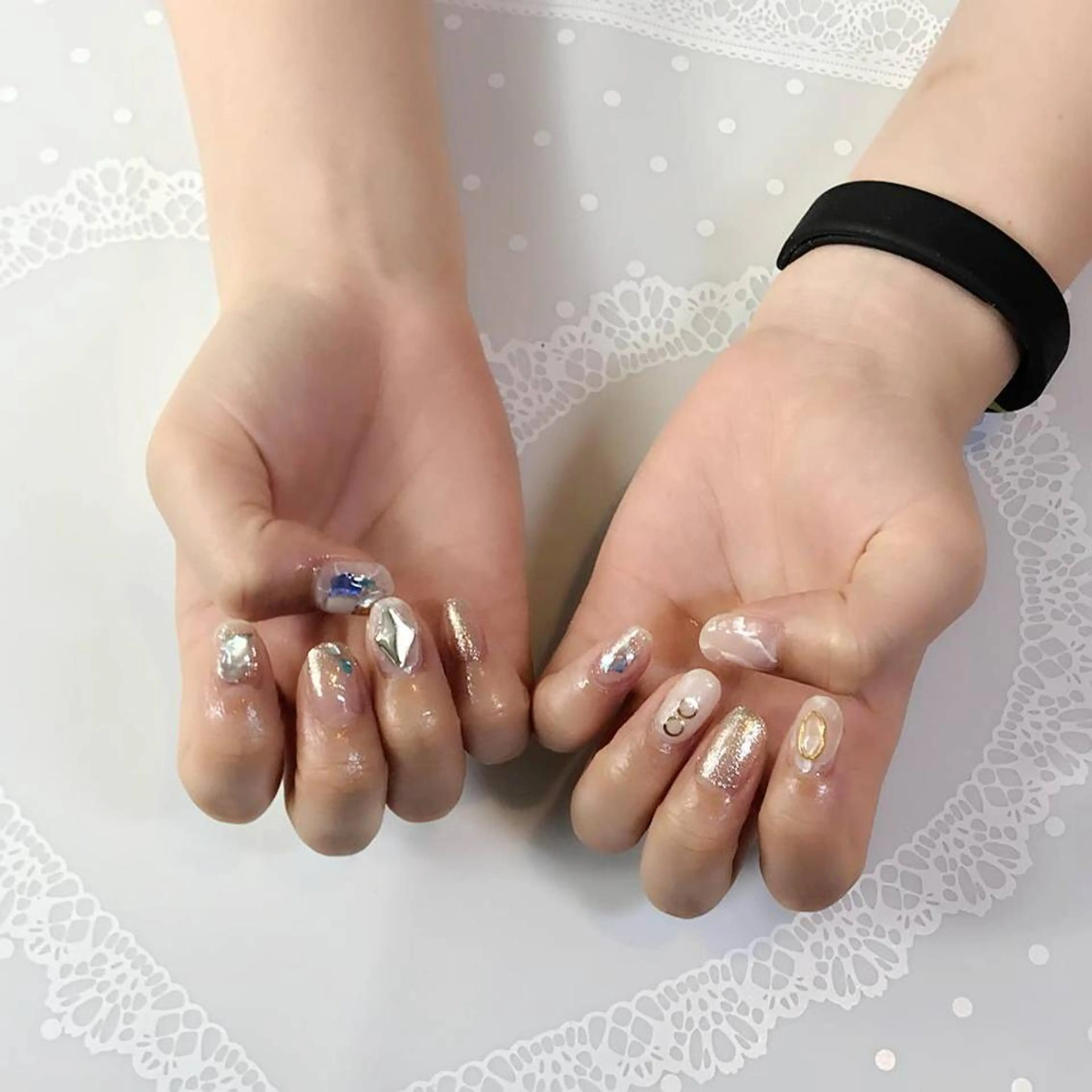 ネイル キラキラネイル milly nail （予約担当)のネイルデザイン