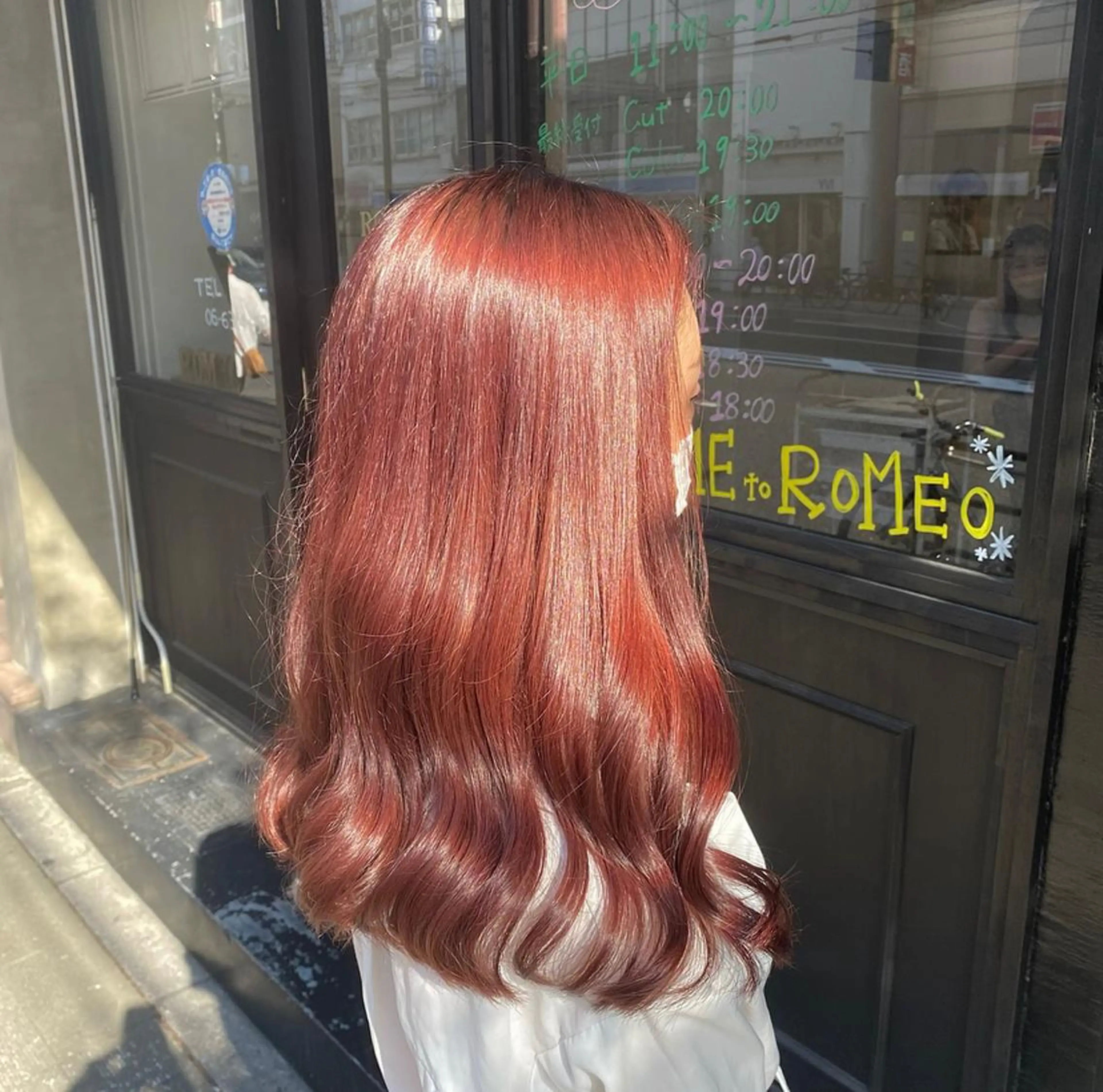 セミロング カラー ブリーチ ケアブリーチ ダブルカラー ハイライトカラー イルミナカラー カット ヘアカラー トリートメント ✂︎透明感カラー特化 /日和優真✂︎のヘアスタイル