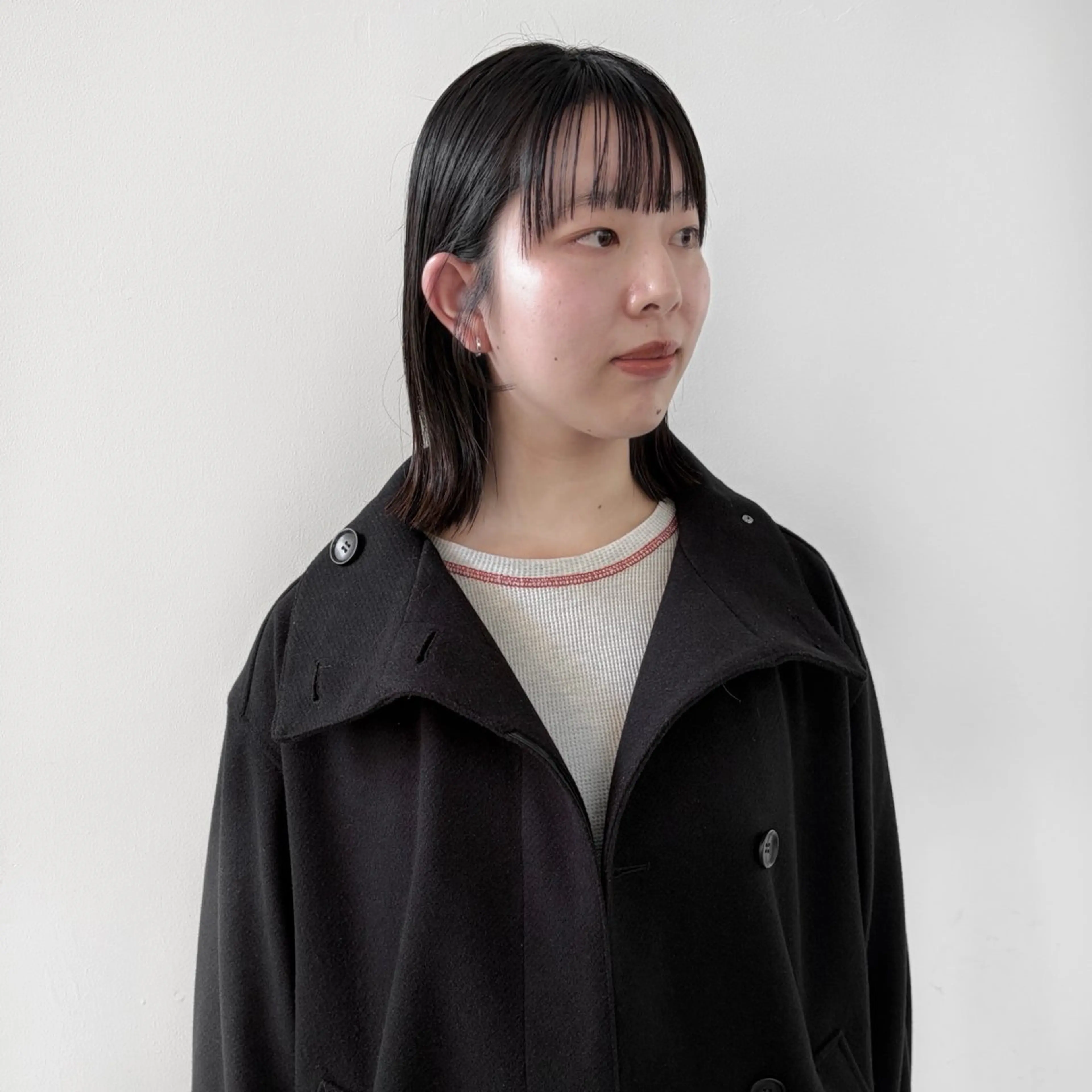 前髪カット+ カラーの写真