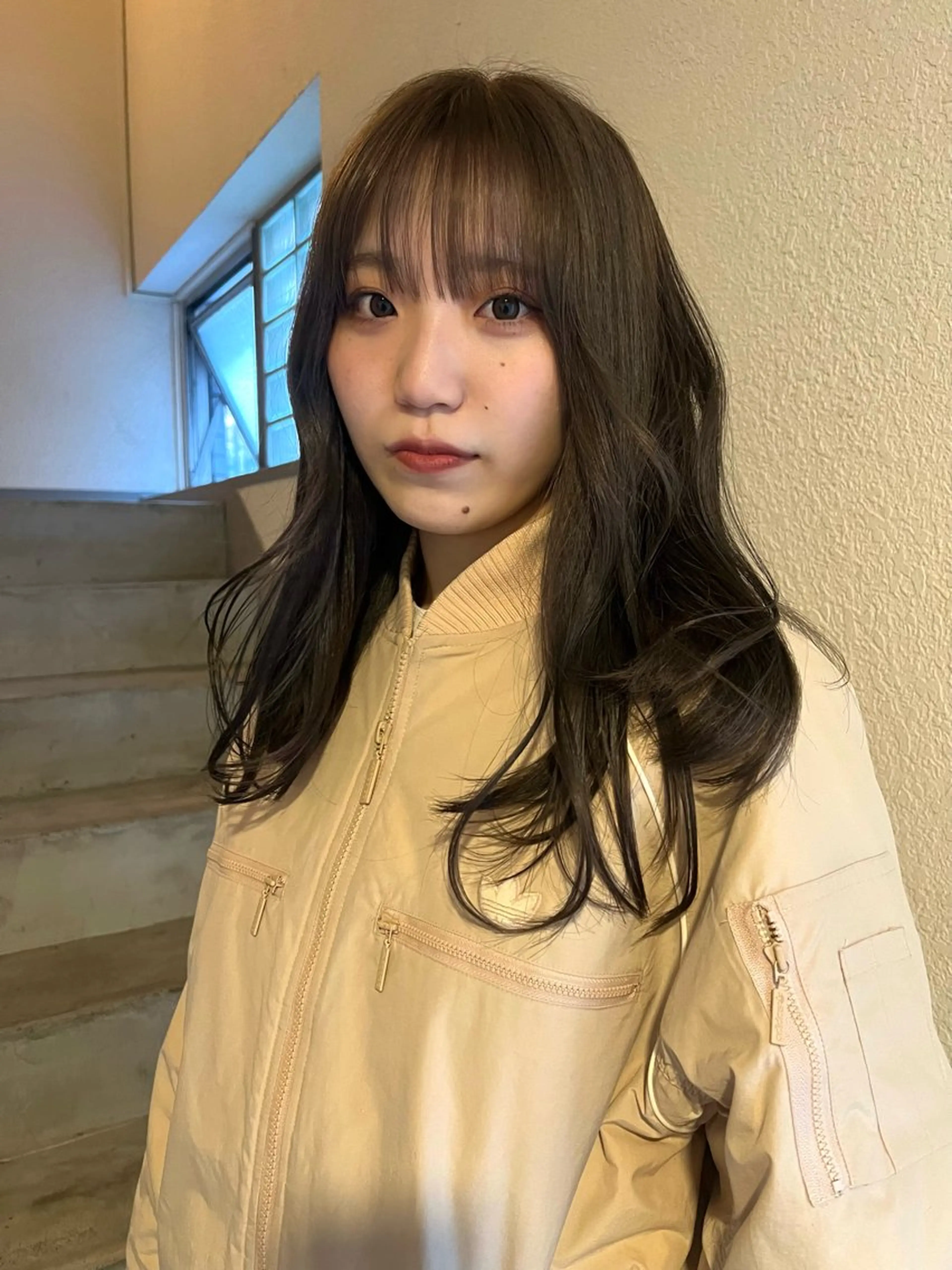 ロング カラー ブラウンカラー SIKI ゆうのヘアスタイル