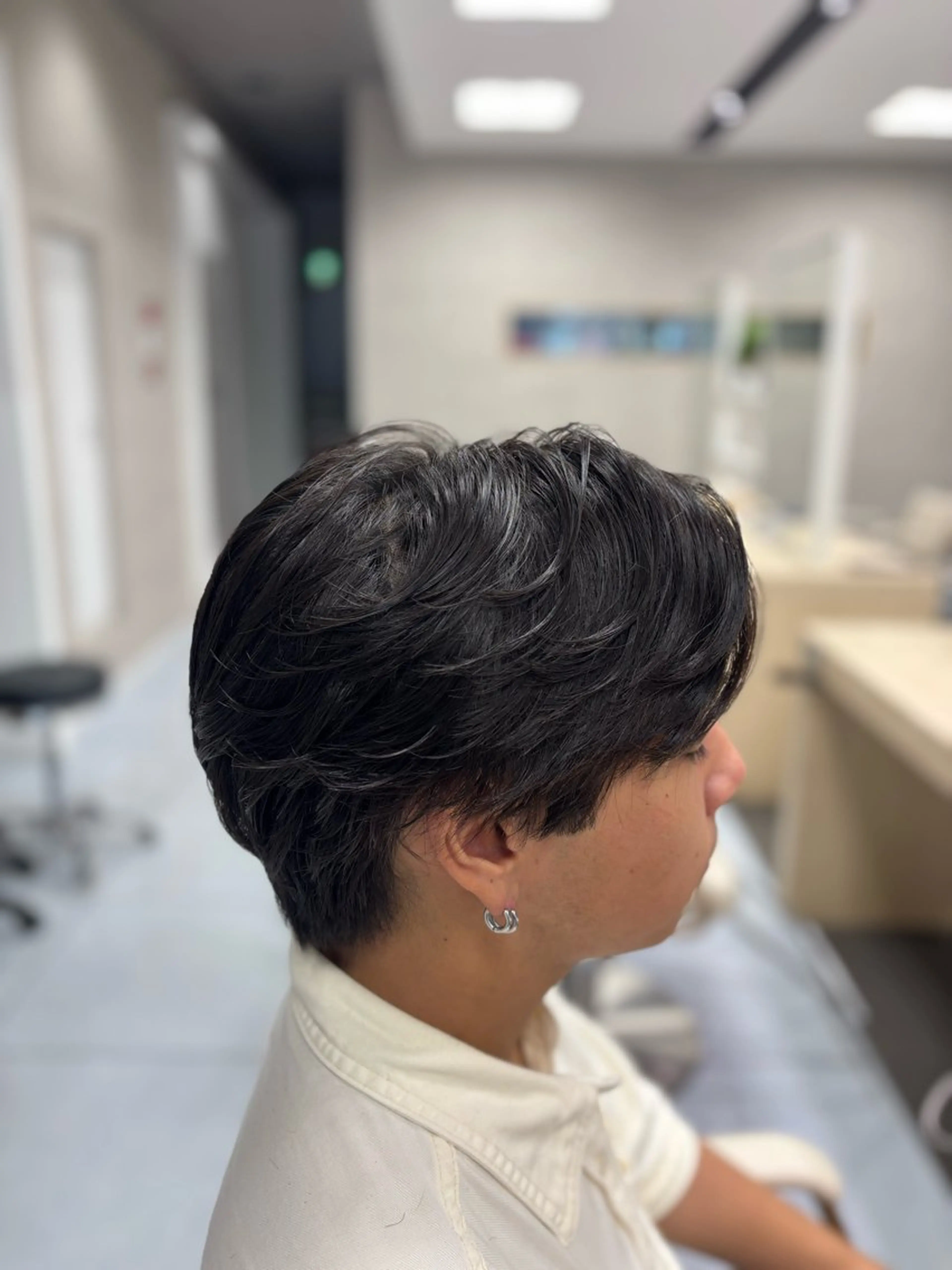 ショート パーマ メンズ カット パーマ メンズ特化韓国風 パーマスタイル/りんのヘアスタイル