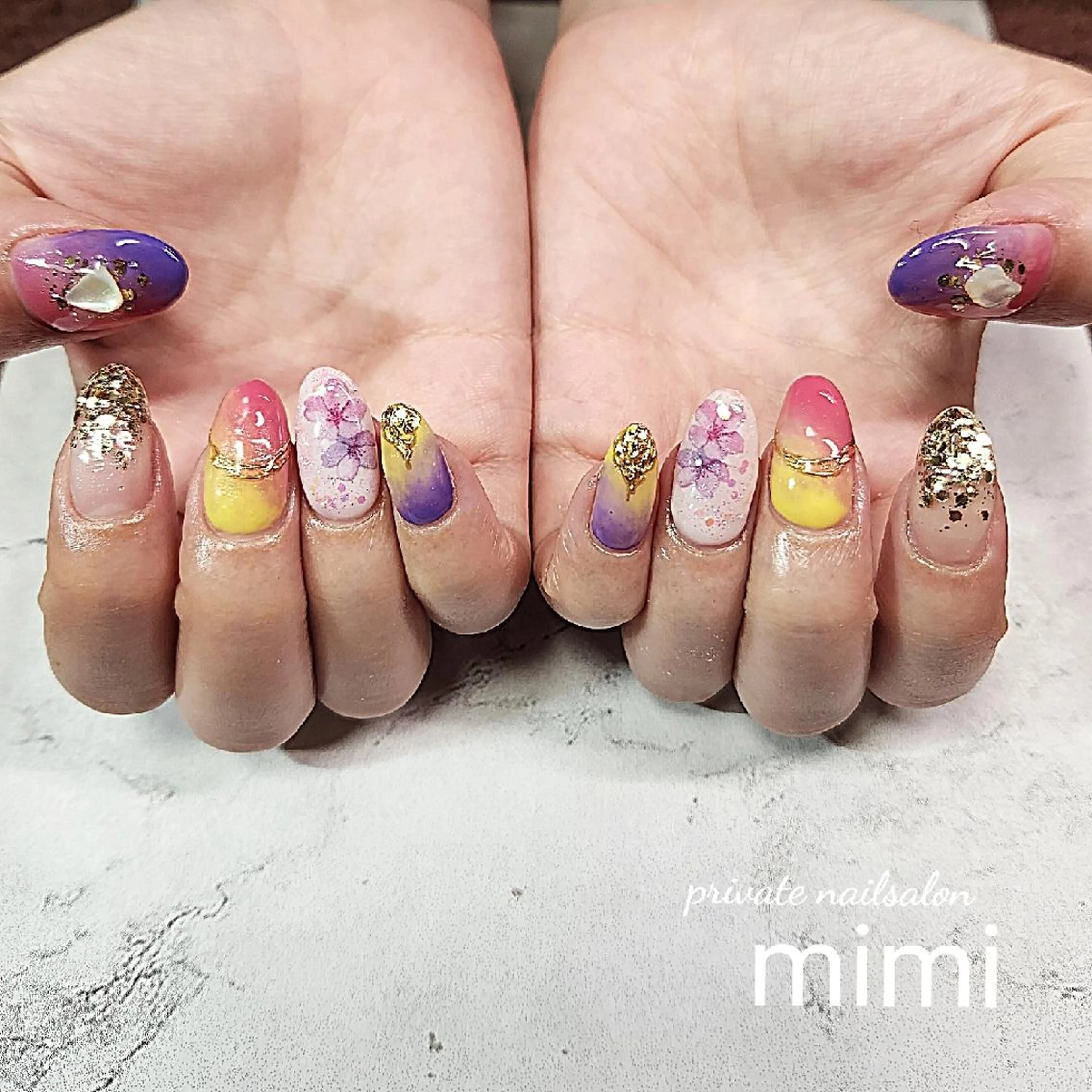 ネイル アートネイル ハンドネイル 博多ネイル ｍｉｍｉのネイルデザイン