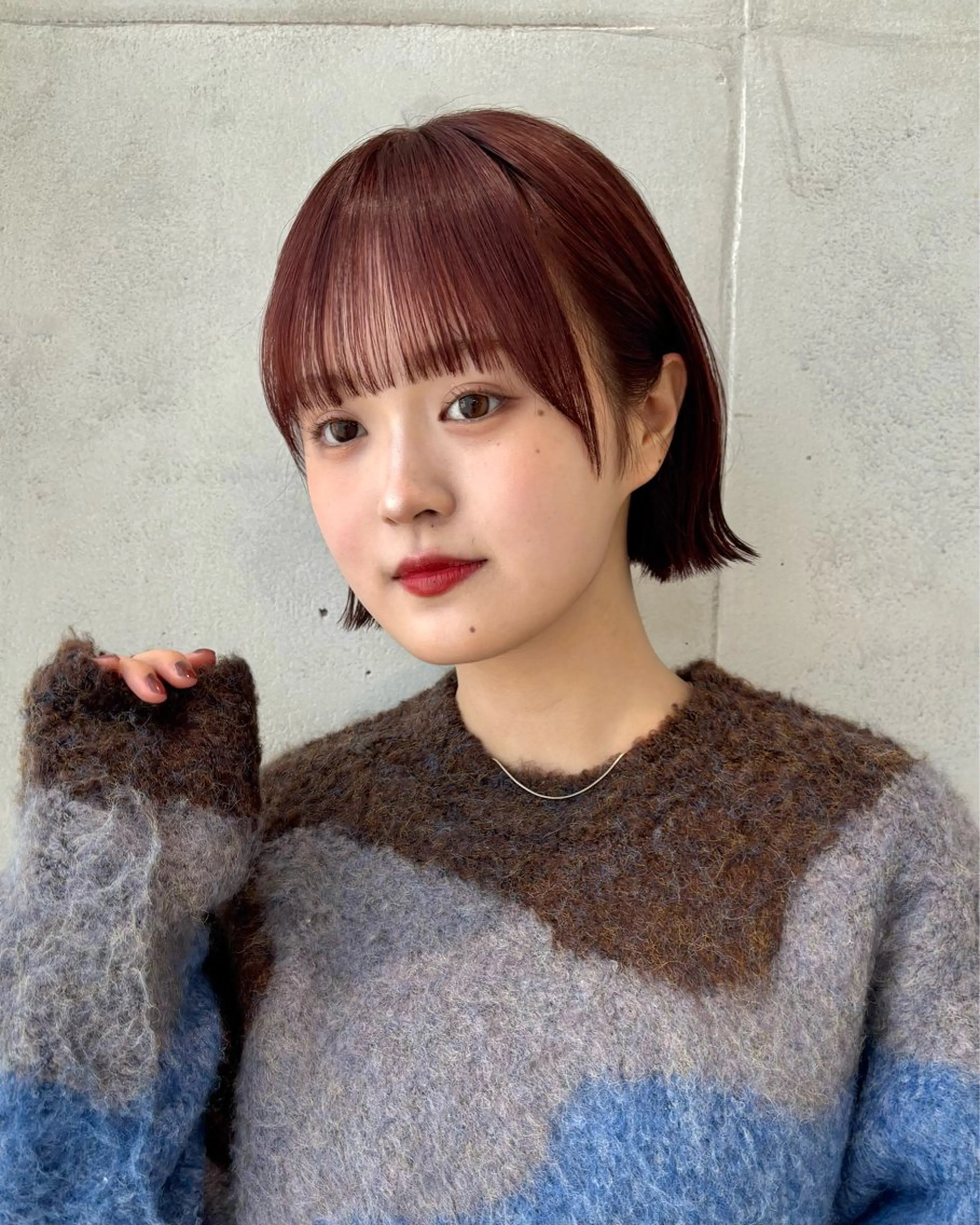 カット➕艶イルミナカラー➕ミルボントリートメント🍒の写真