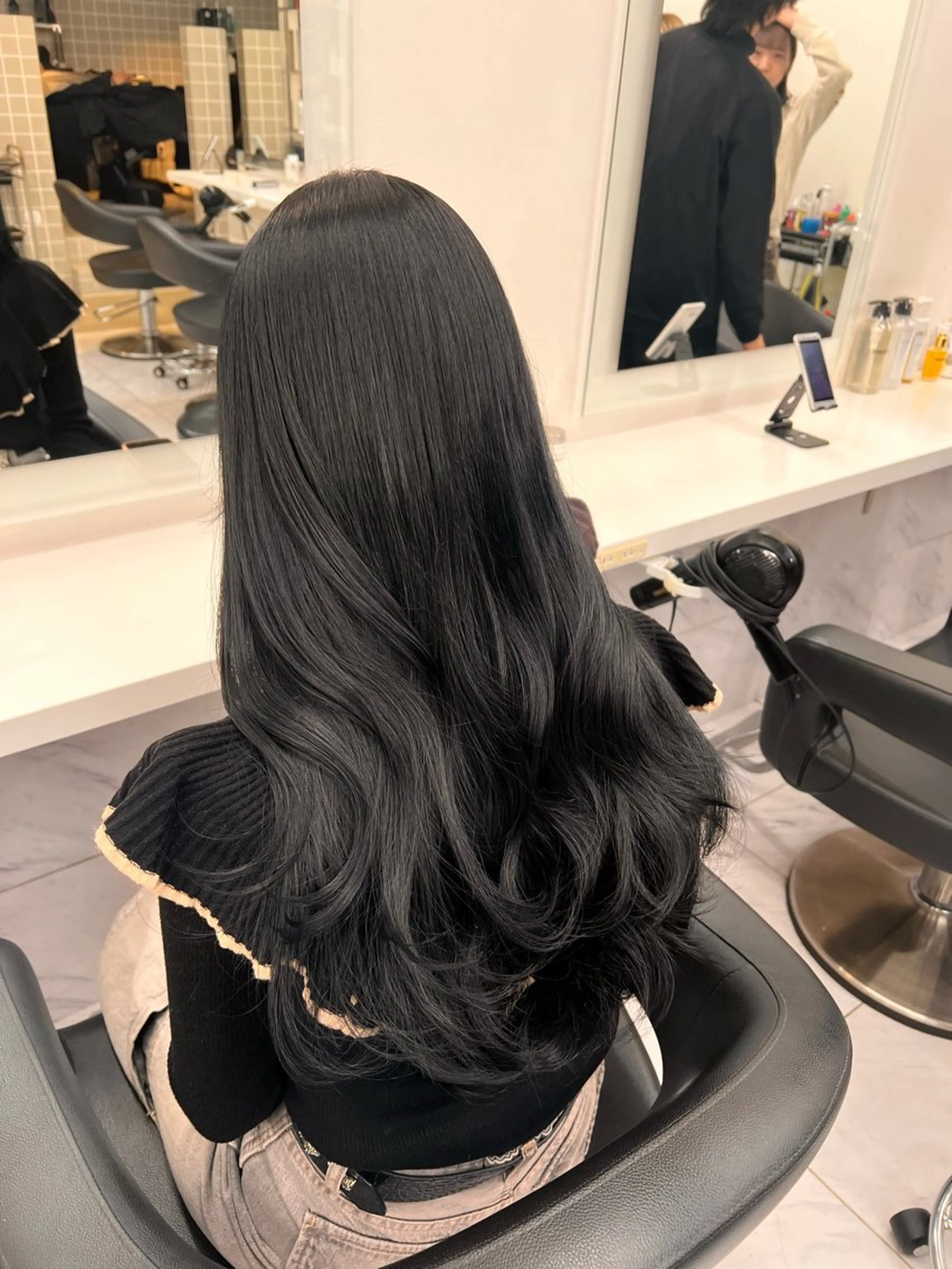 ロング カラー 💖札幌カラー 指名No.1💖玲奈のヘアスタイル