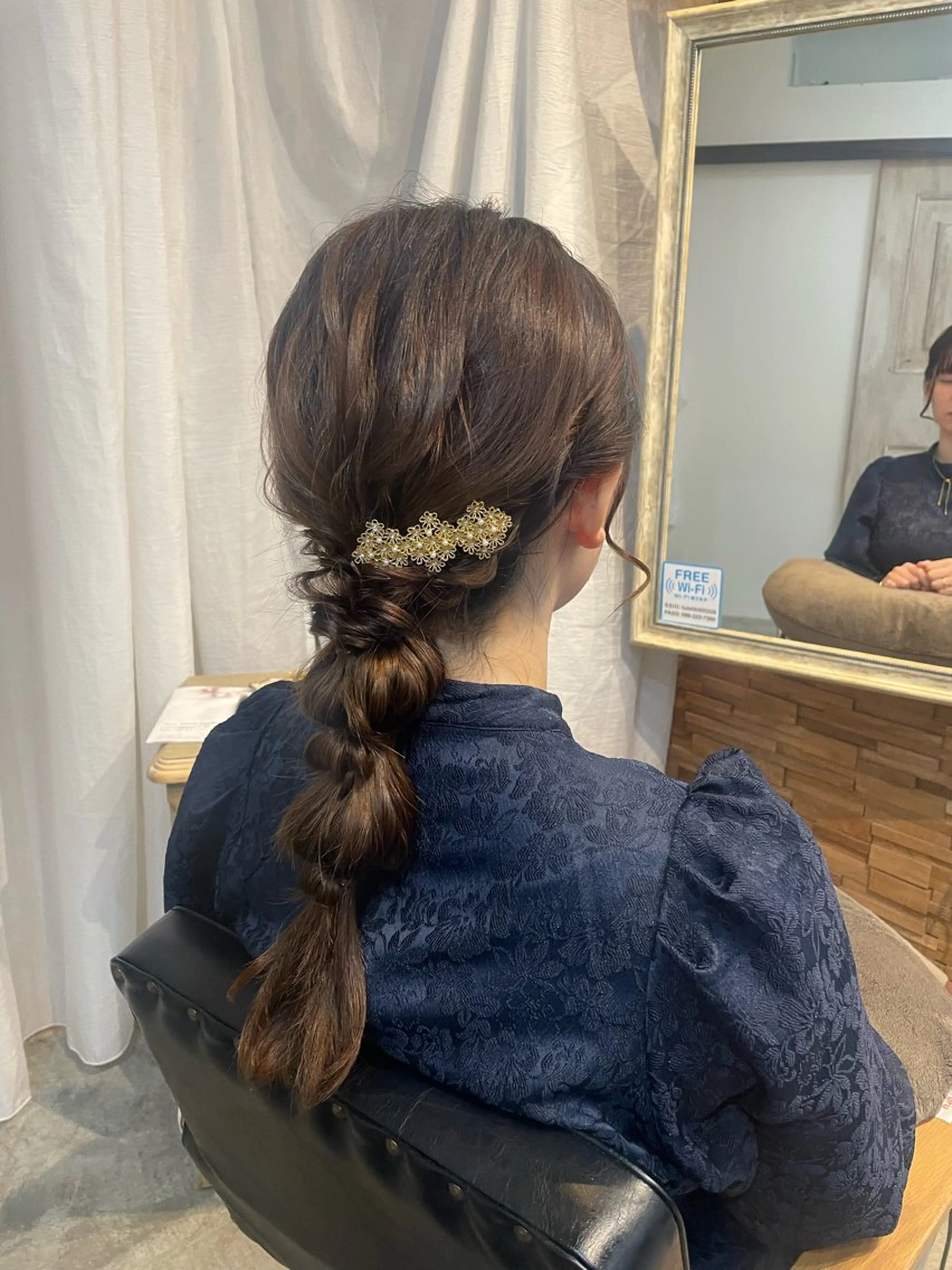 ヘアアレンジ 顔周りカット 🎀サヤカ🎀のヘアスタイル