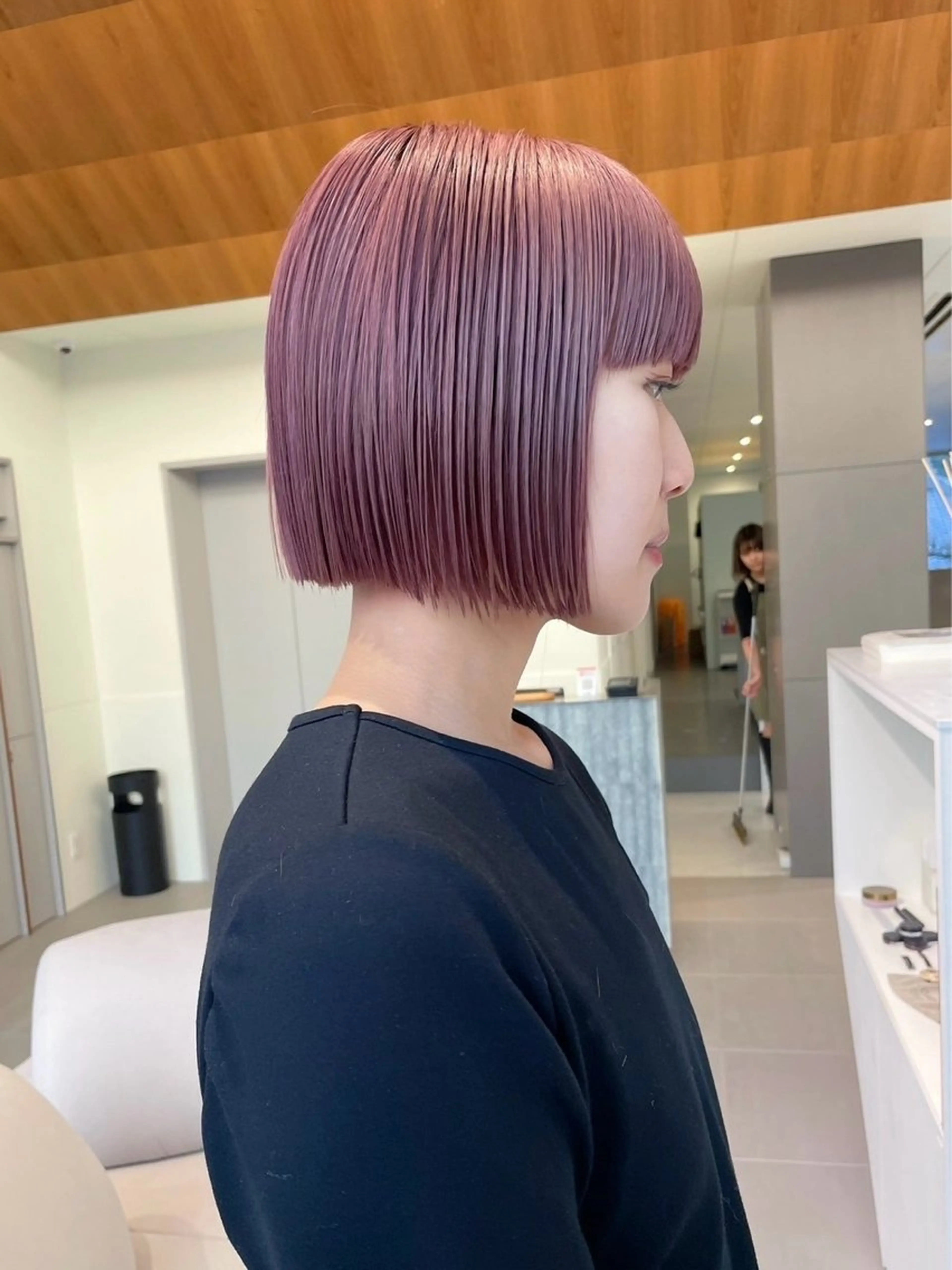 カラー ピンクカラー ヘアカラー カラーモデル 🪐Sena⭐️のヘアスタイル