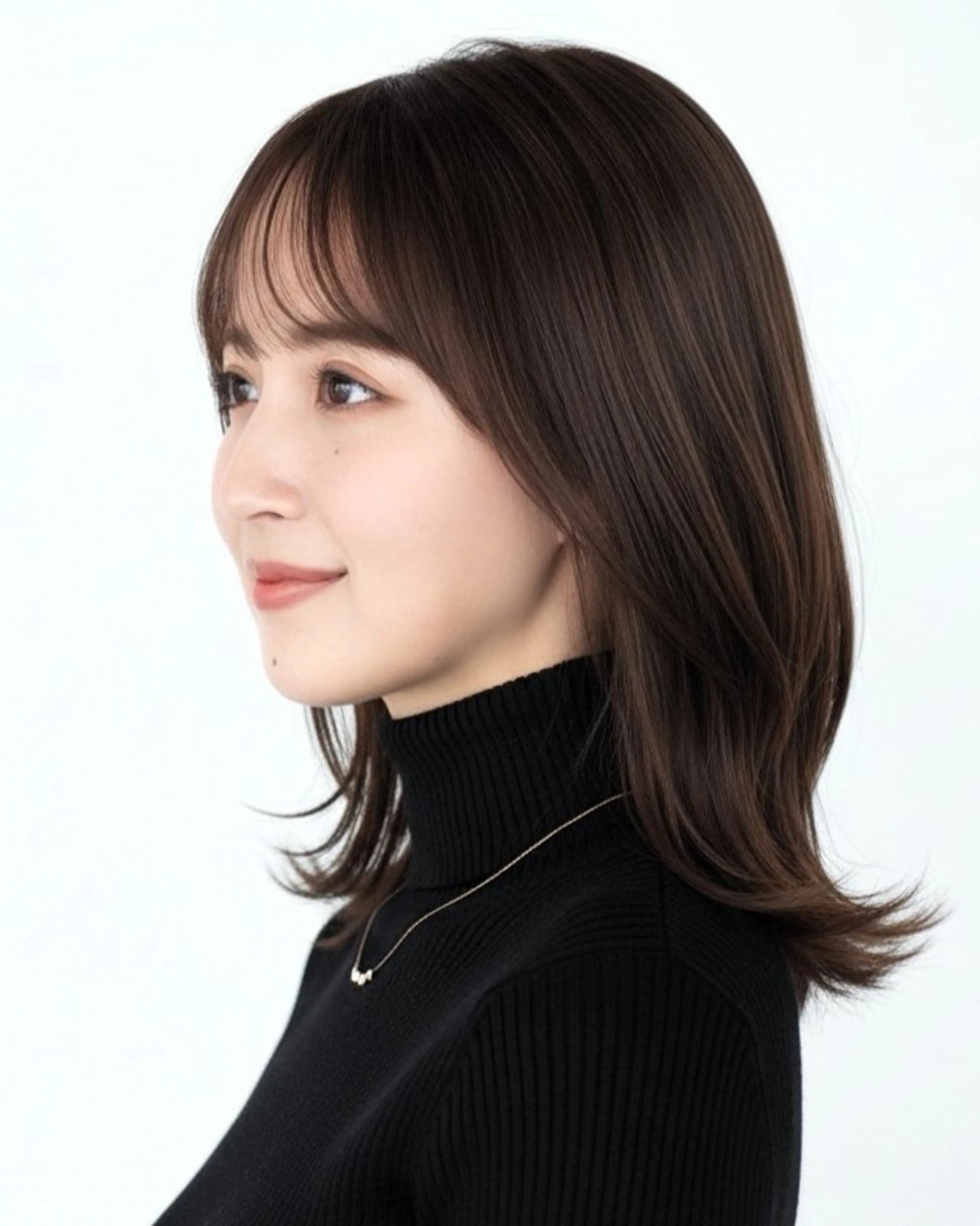 ミディアム カット 奈那🪼🦋 カットモデル募集🎀のヘアスタイル