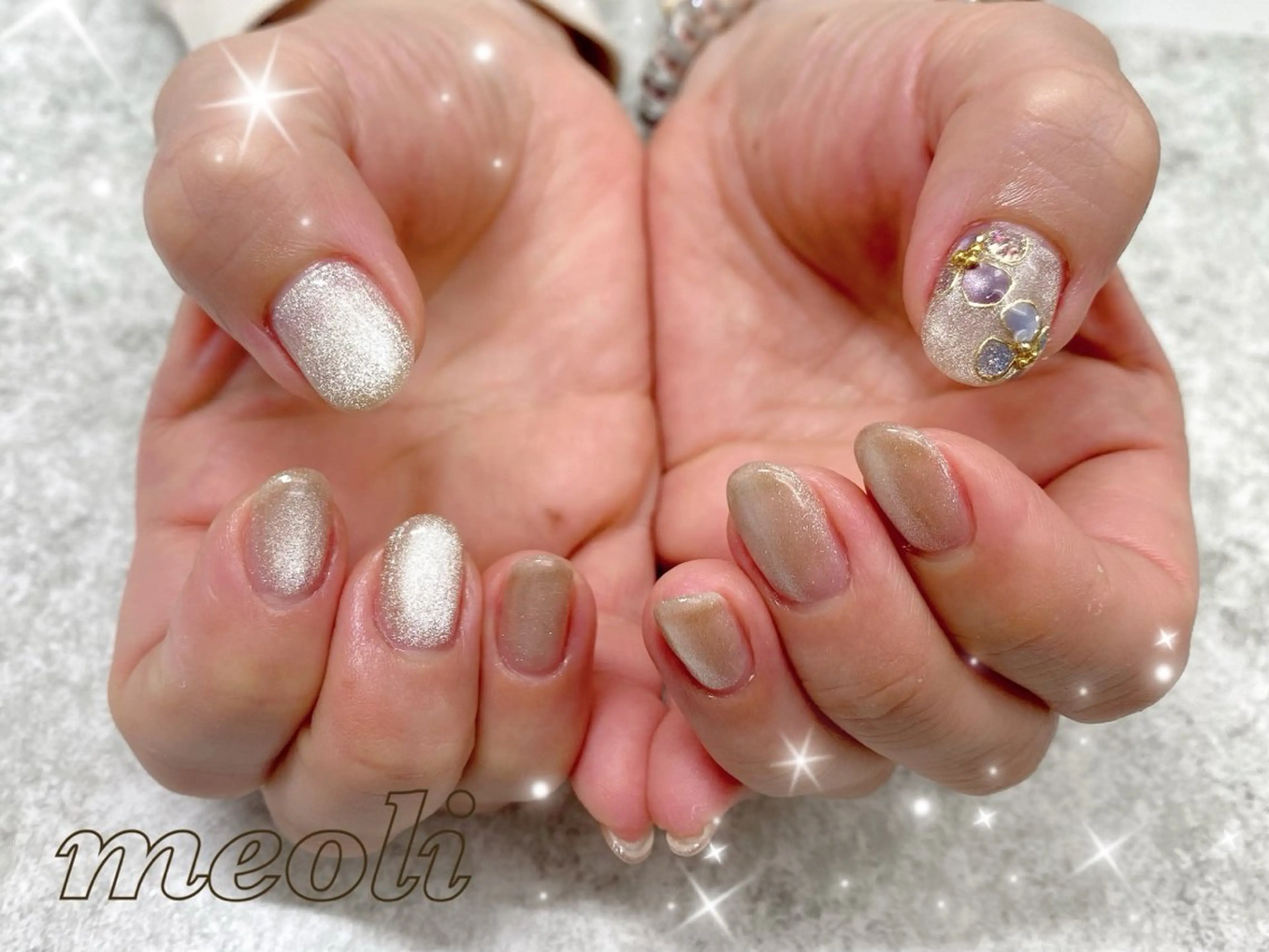 ネイル ハンドネイル nail salon meoli メグのネイルデザイン