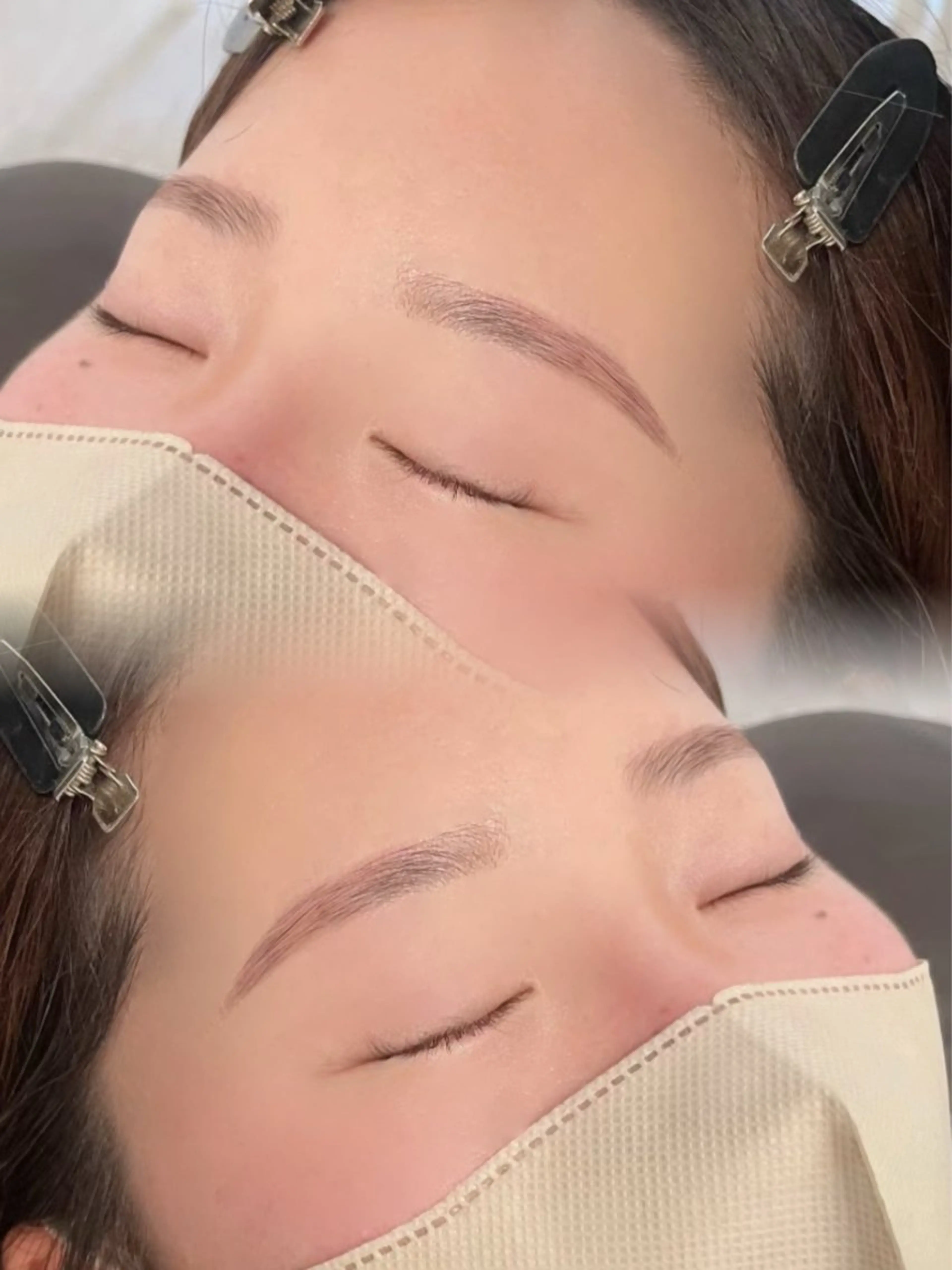 アイブロウ 🎀Hana🎀 束感まつ毛のマツエク・マツパデザイン