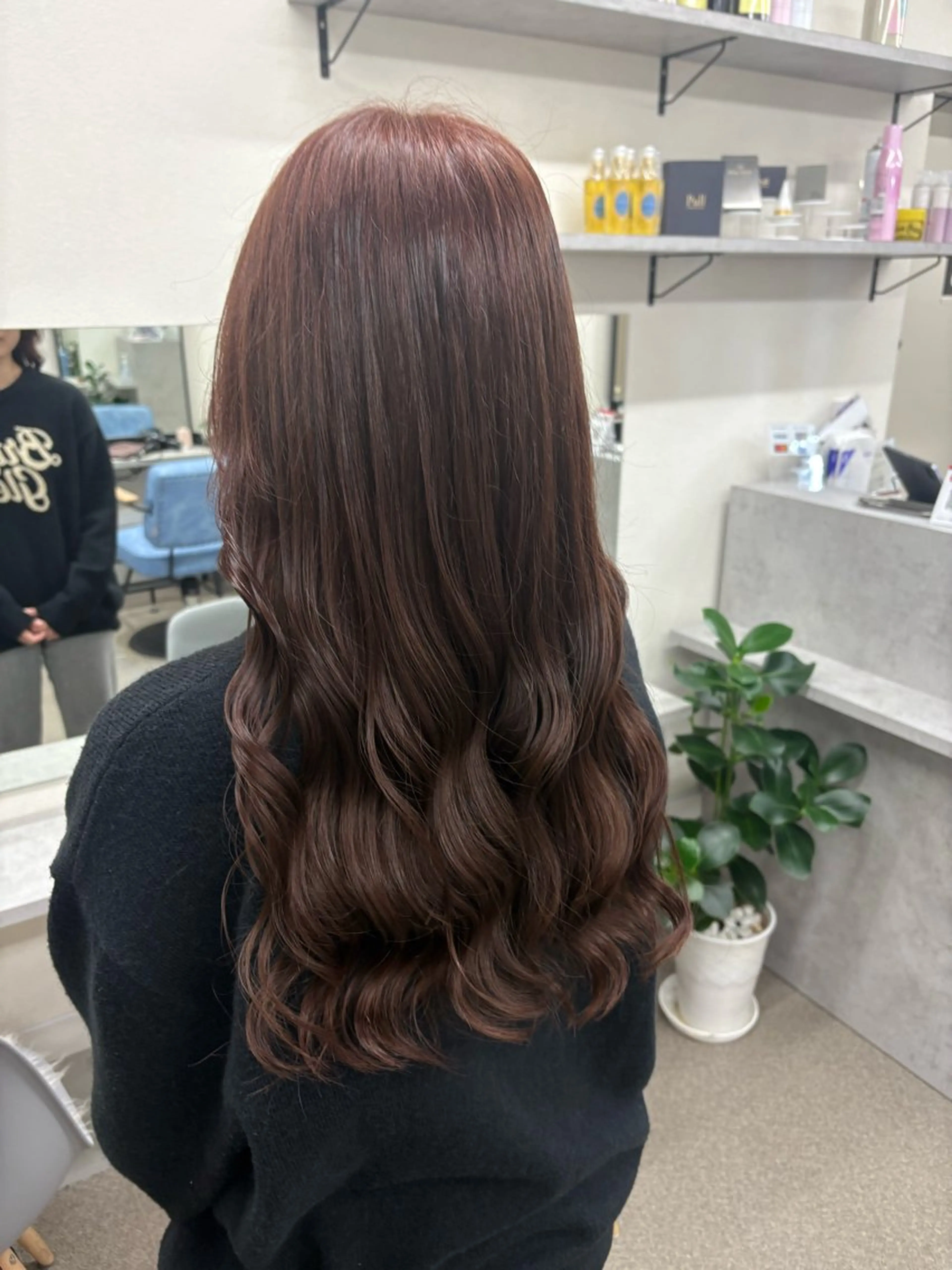 ロング カラー ブラウンカラー ショコラブラウン ロング 🩵ReiNa 🩵のヘアスタイル