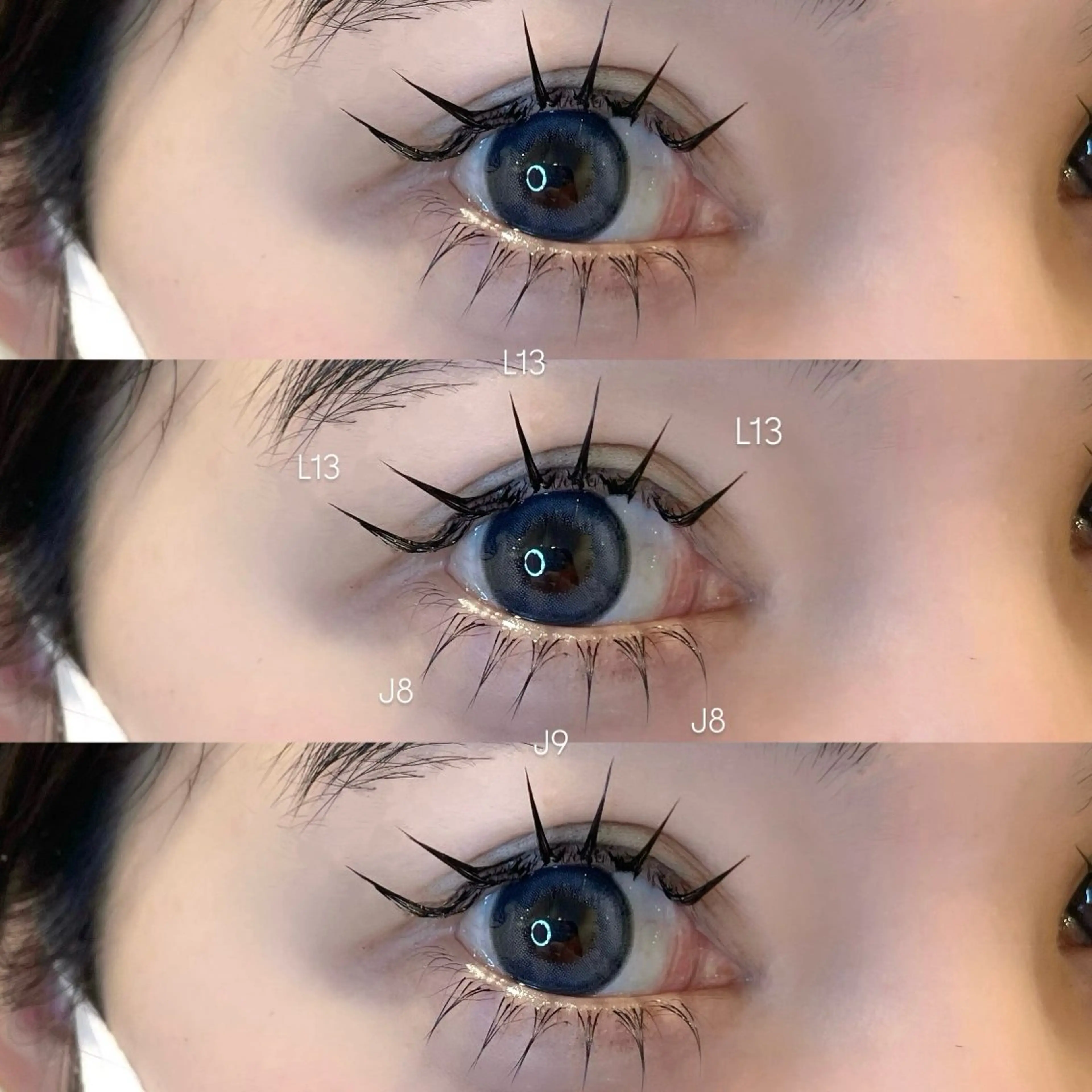 マツエク・マツパ マツエク Mell Yuuna ♡パリエク /束感のマツエク・マツパデザイン