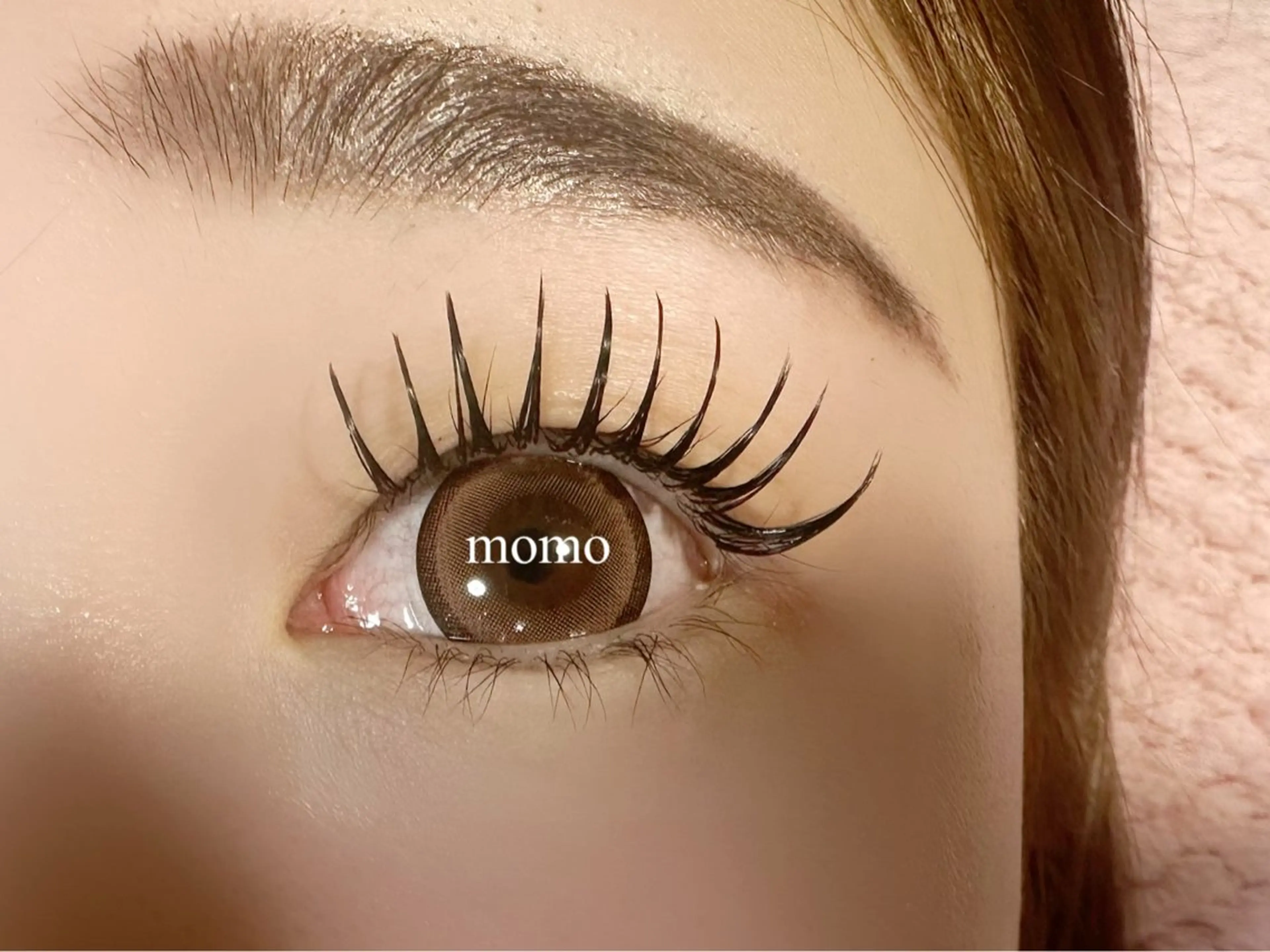 マツエク・マツパ 束感まつ毛 マツエク eyelash momoのマツエク・マツパデザイン