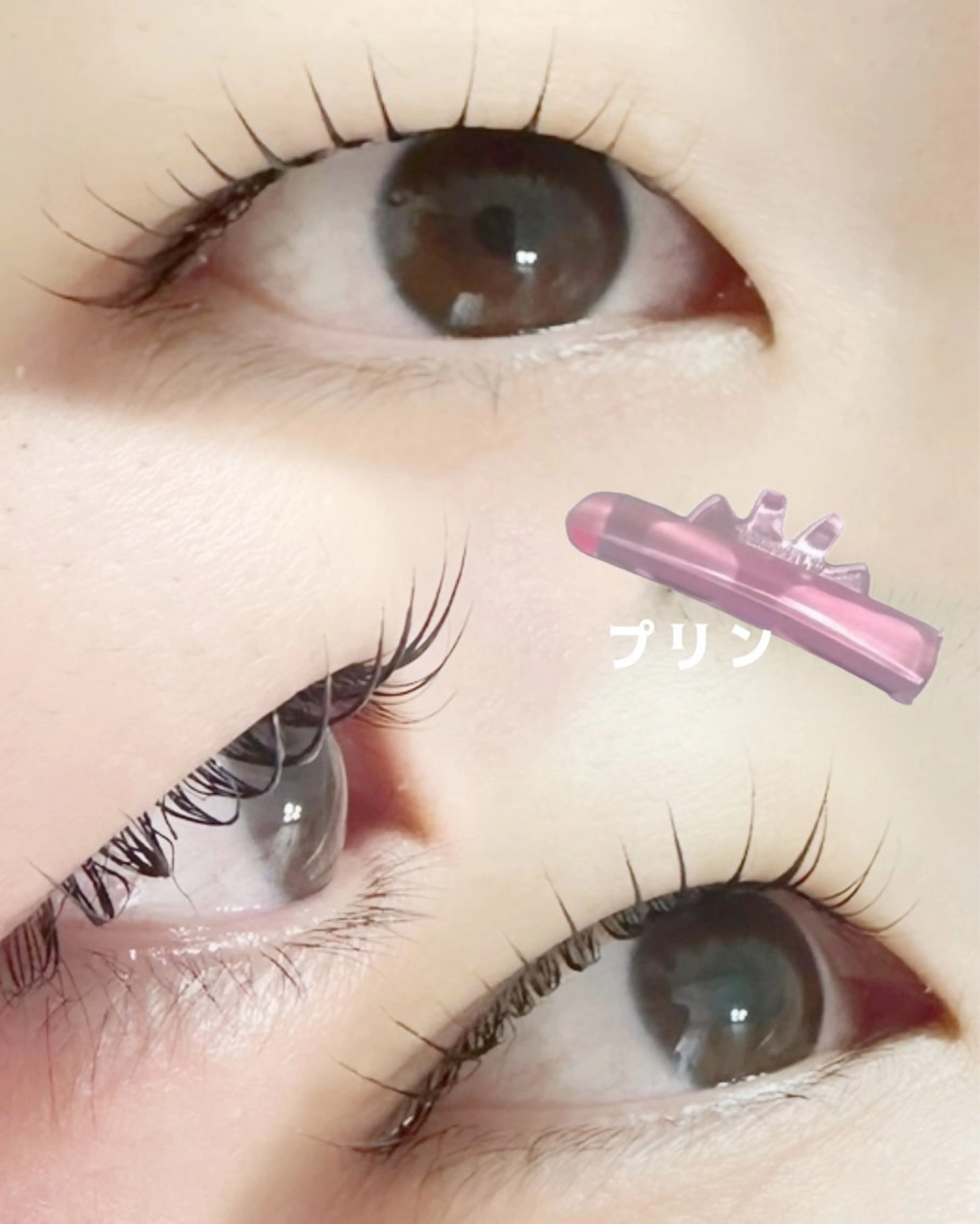 マツエク・マツパ まつげパーマ 一重×まつ毛パーマ マツパ charm所属・charm 【📍大名】のマツエク・マツパデザイン