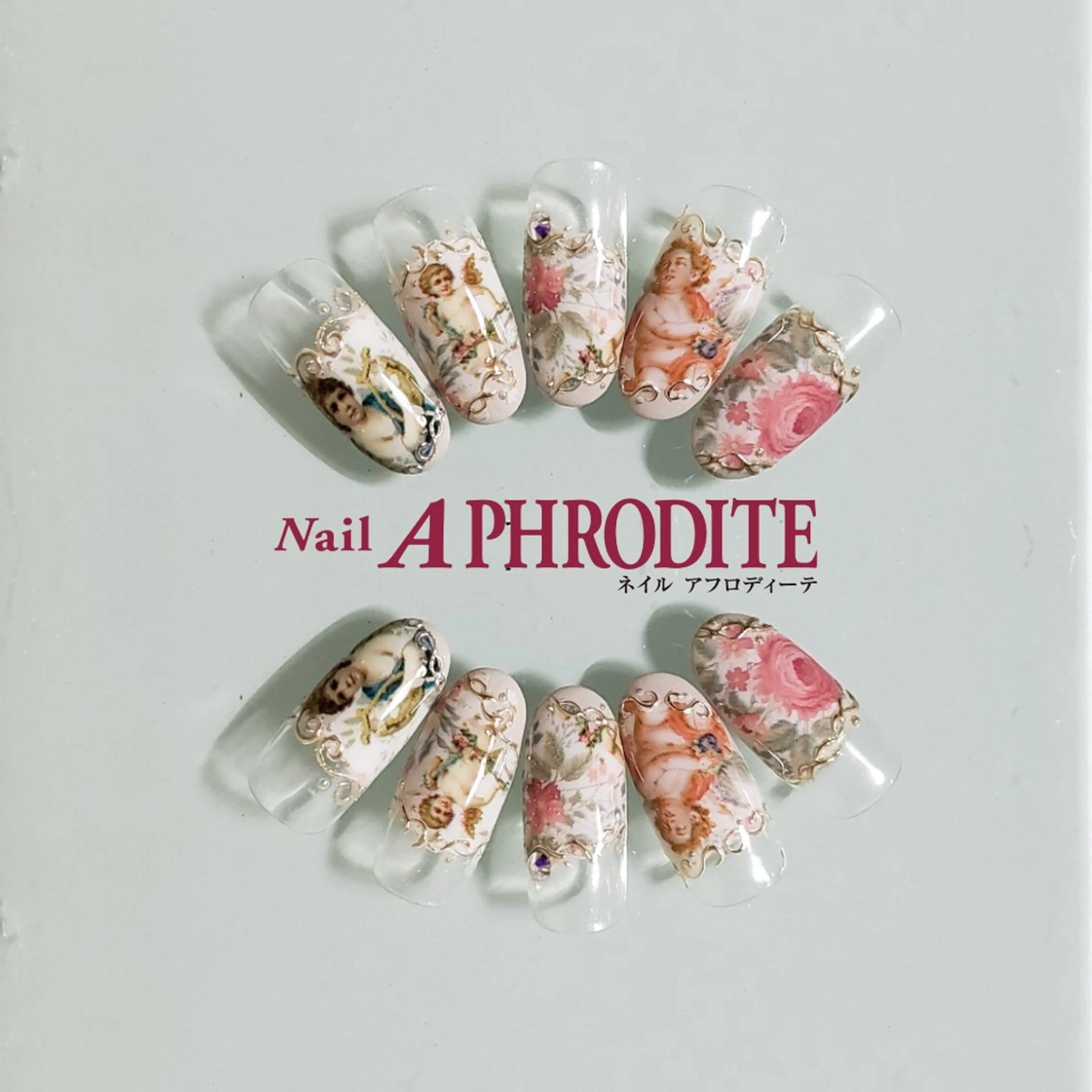 ネイル ジェルネイル ニュアンスネイル スカルプネイル ソフトジェル ネイルチップ ハンドネイル Nail  Aphroditeのネイルデザイン