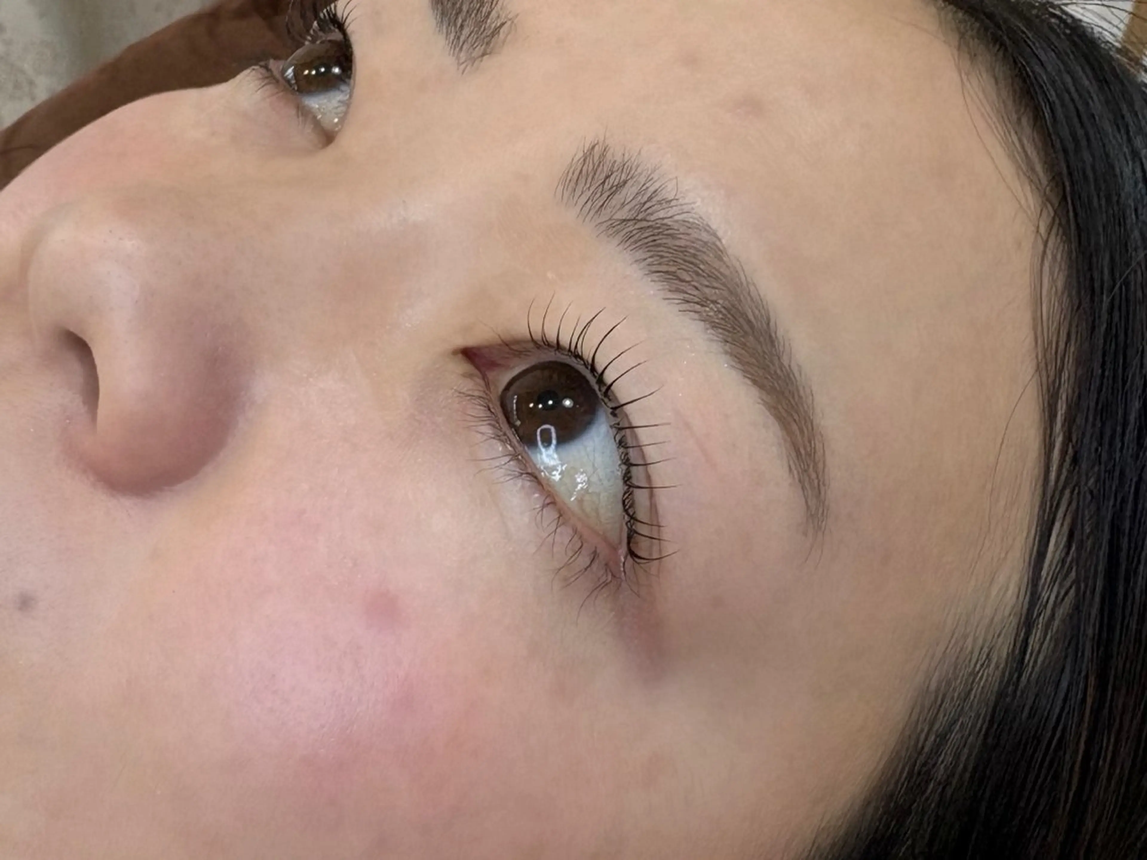 マツエク・マツパ JuJu (orange)のマツエク・マツパデザイン