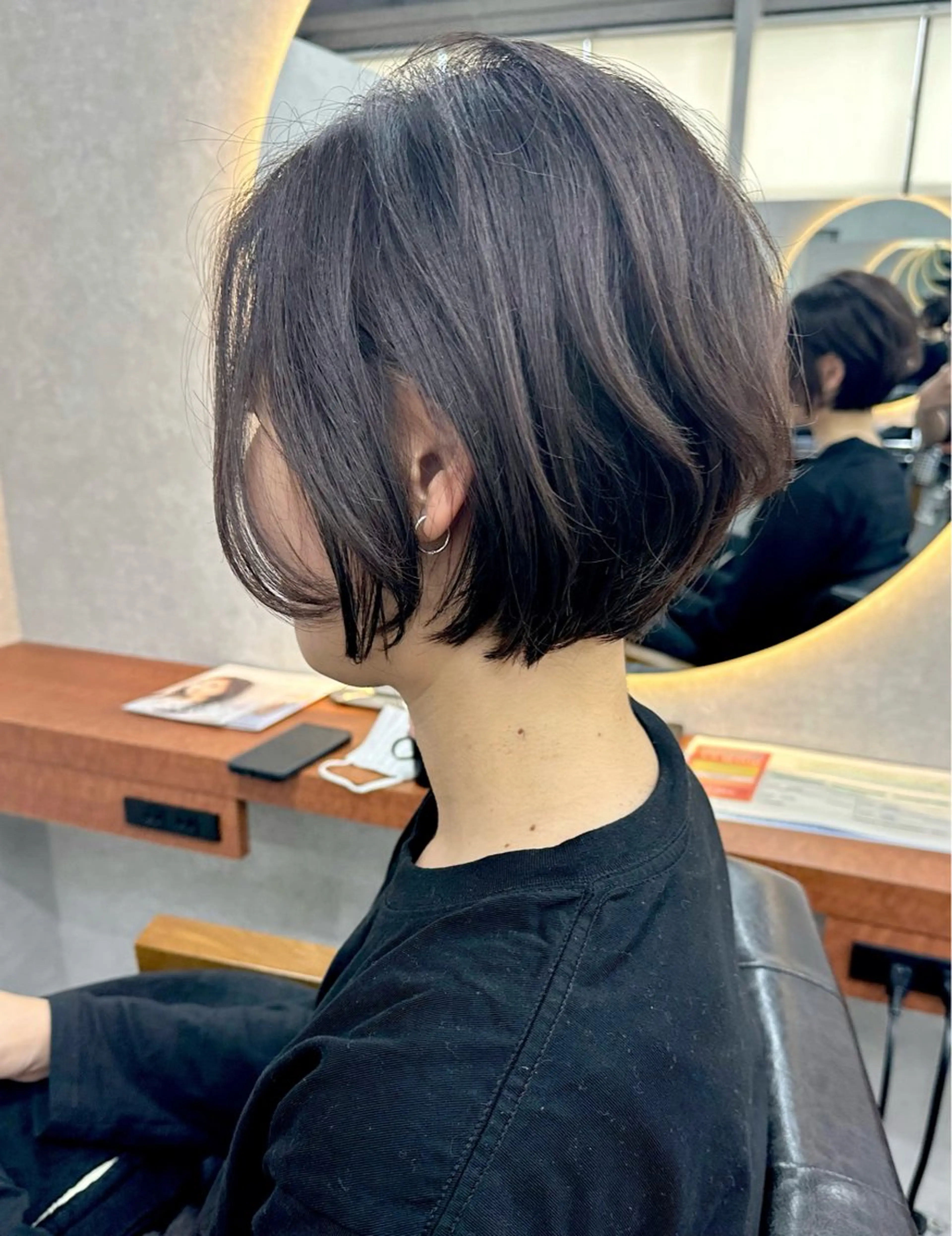 ショート くせ毛 カット ヘアカラー Natsuki OZ安積店のヘアスタイル
