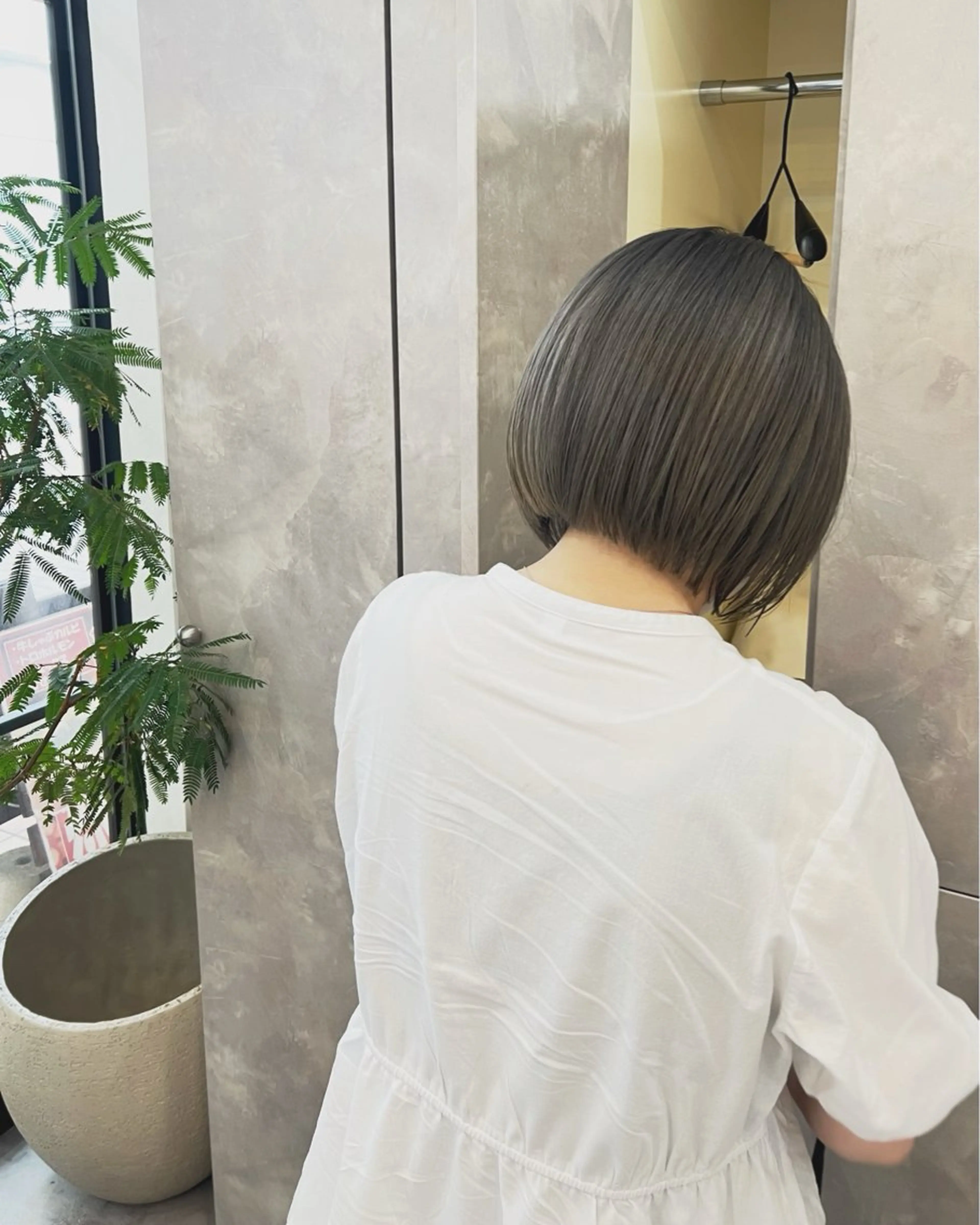 ショート カラー グレージュ オリーブグレージュ オリーブグレー カット ヘアカラー トリートメント ✨NOMAD印西✨ 黒川勇輝のヘアスタイル