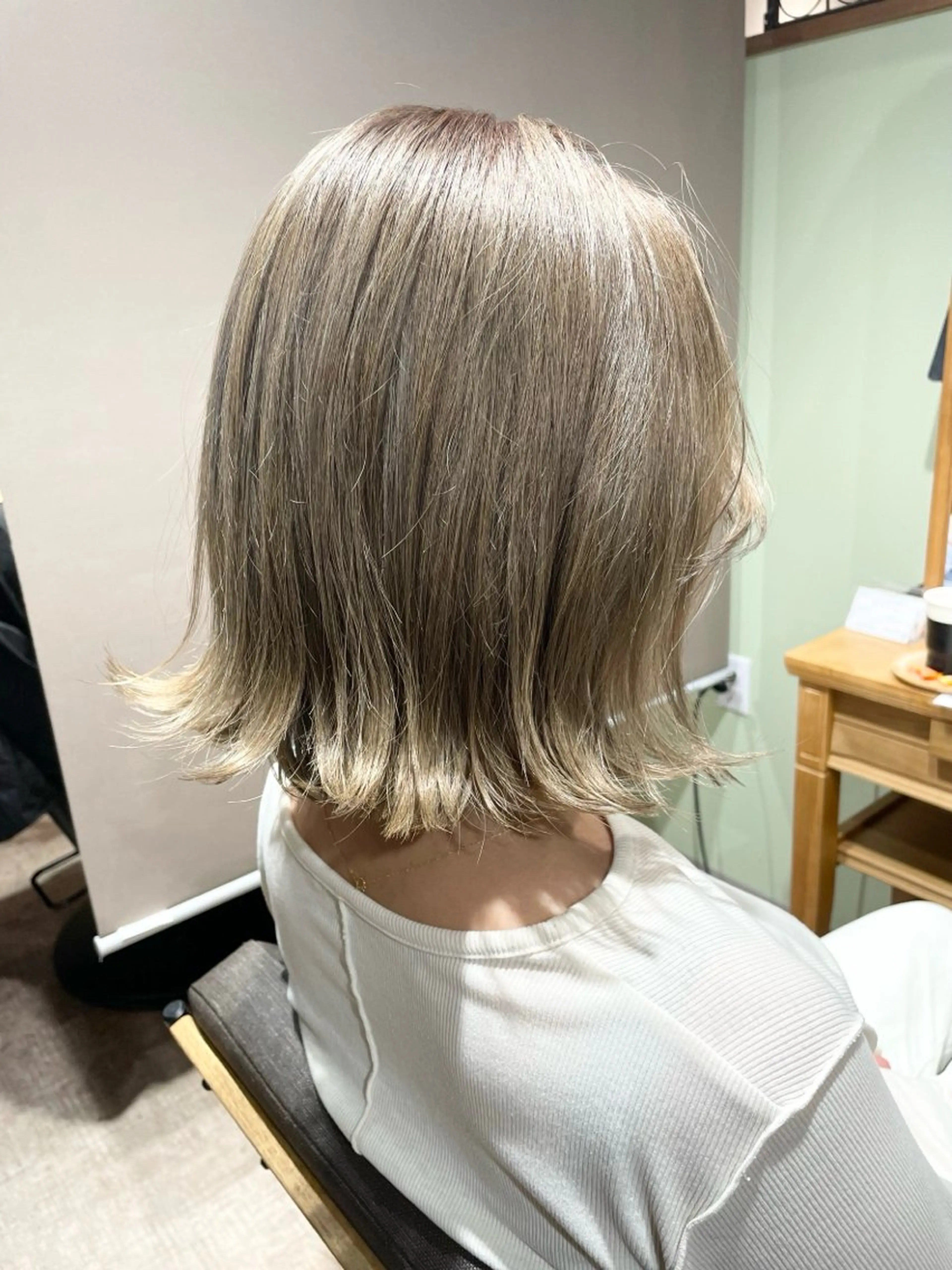 イメチェンしたい方へ→🌟透明感ダブルカラー（ブリーチ込み）🌟＋Trの写真