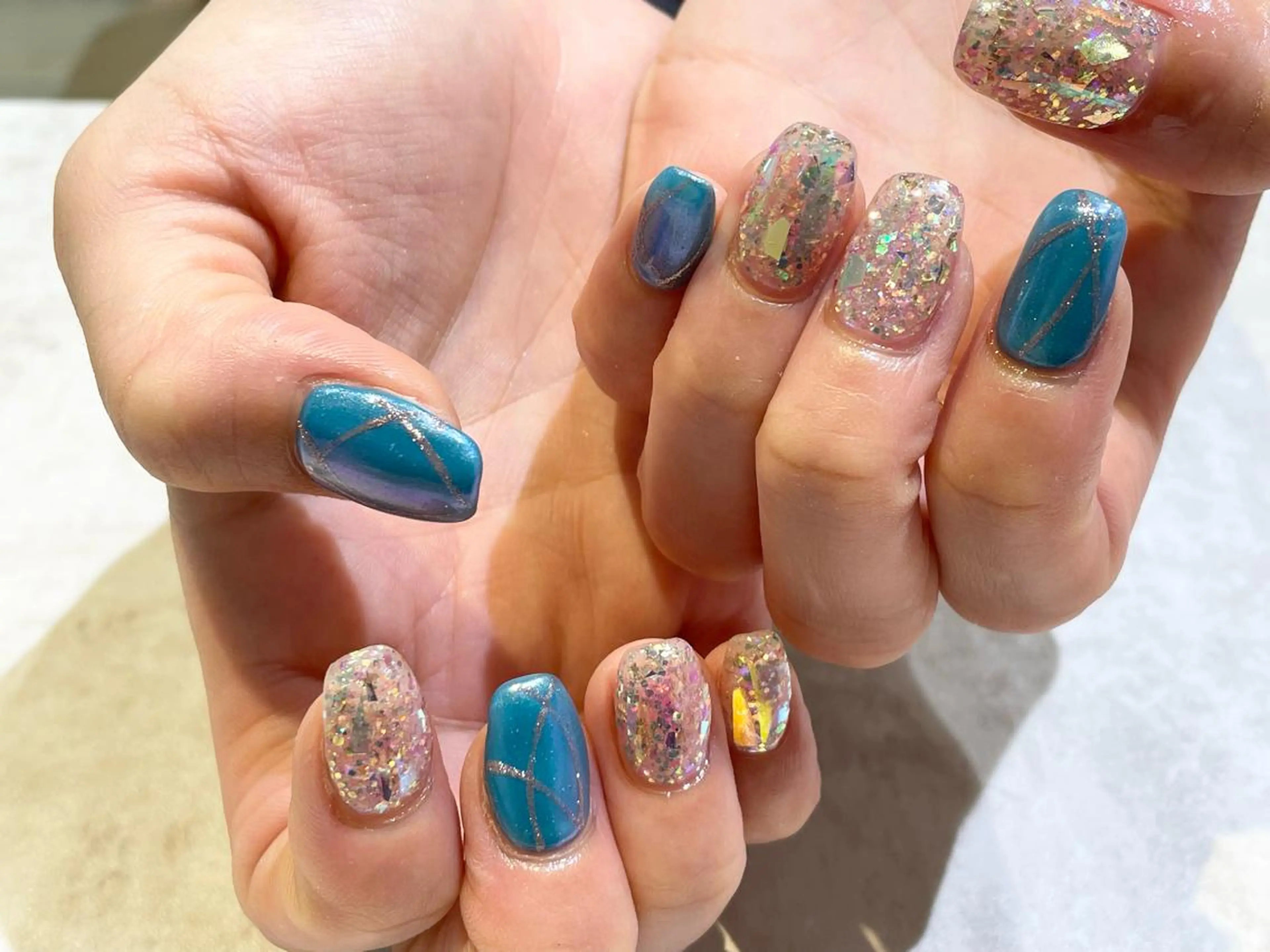 ネイル 舞田 苑香のネイルデザイン